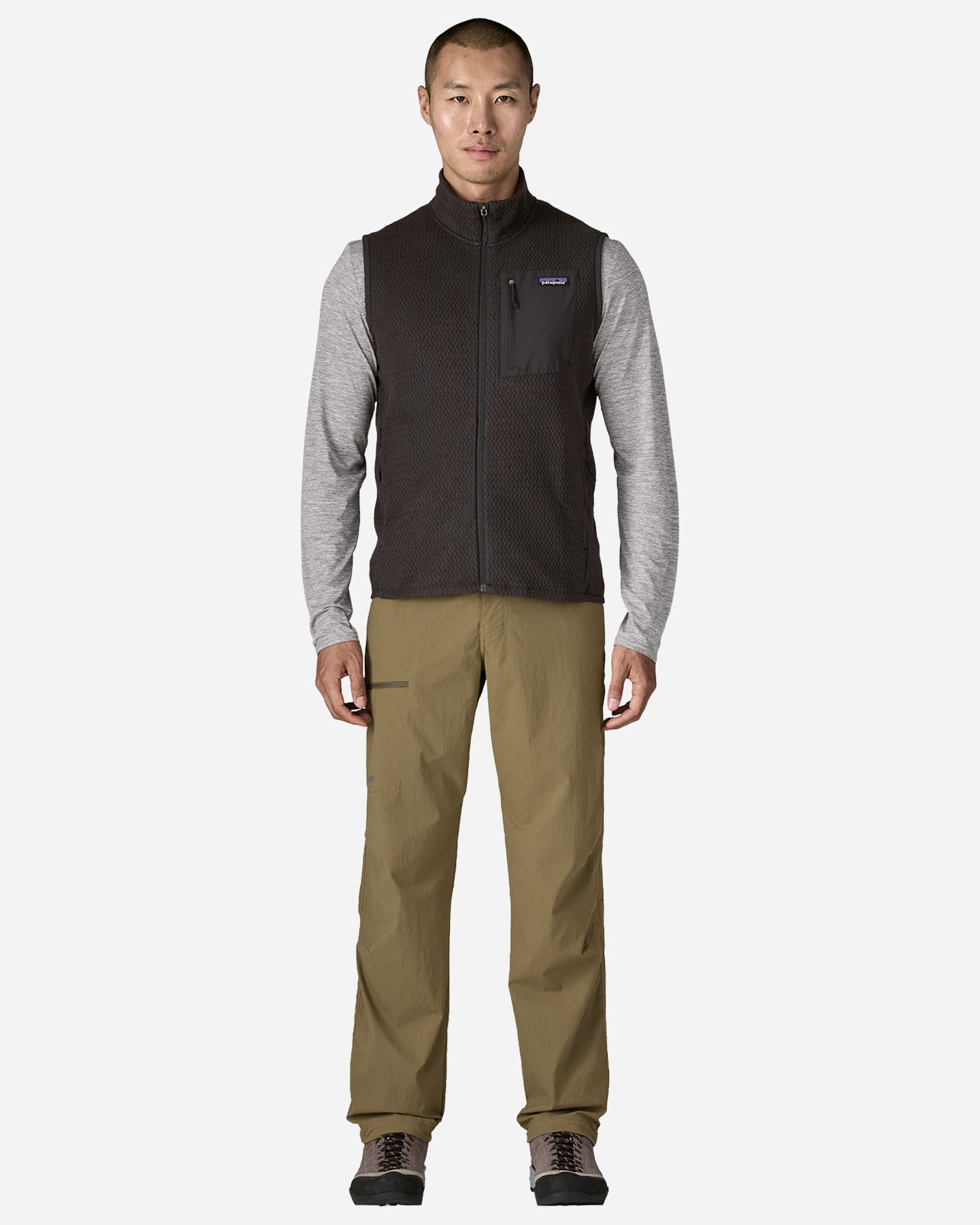 Gilet PATAGONIA R1 AIR M - Nero - 2 | Cisalfa Sport
