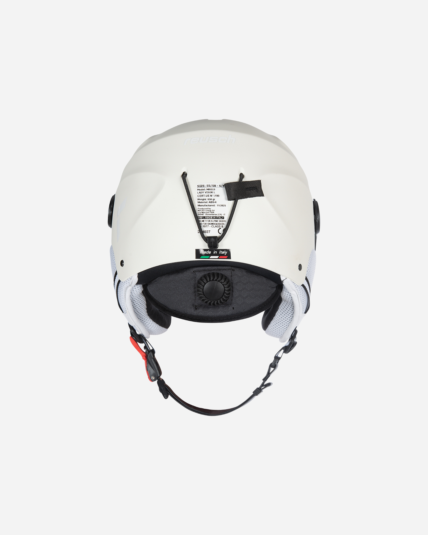 Casco sci REUSCH LADY VISOR W - Bianco - 1 | Cisalfa Sport