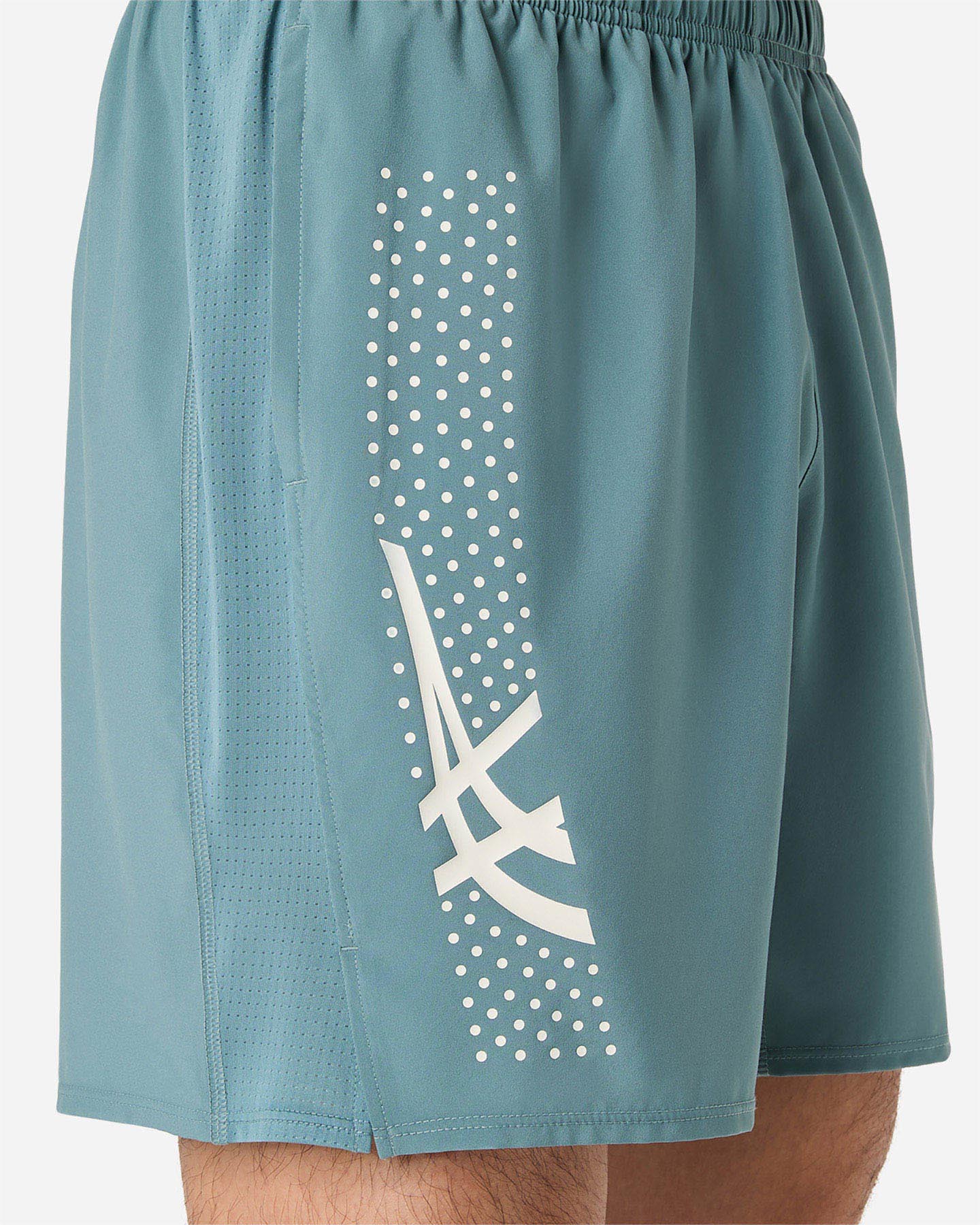 Short running ASICS ICON 7IN M - Grigio - 5 | Cisalfa Sport