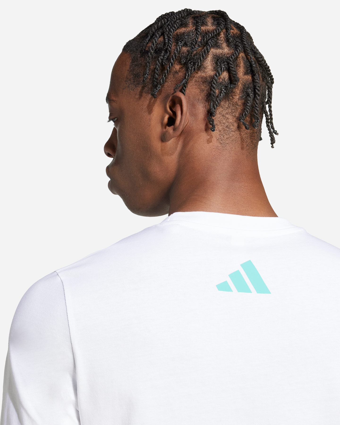T-shirt ADIDAS MERCEDES DNA M - Bianco - 5 | Cisalfa Sport