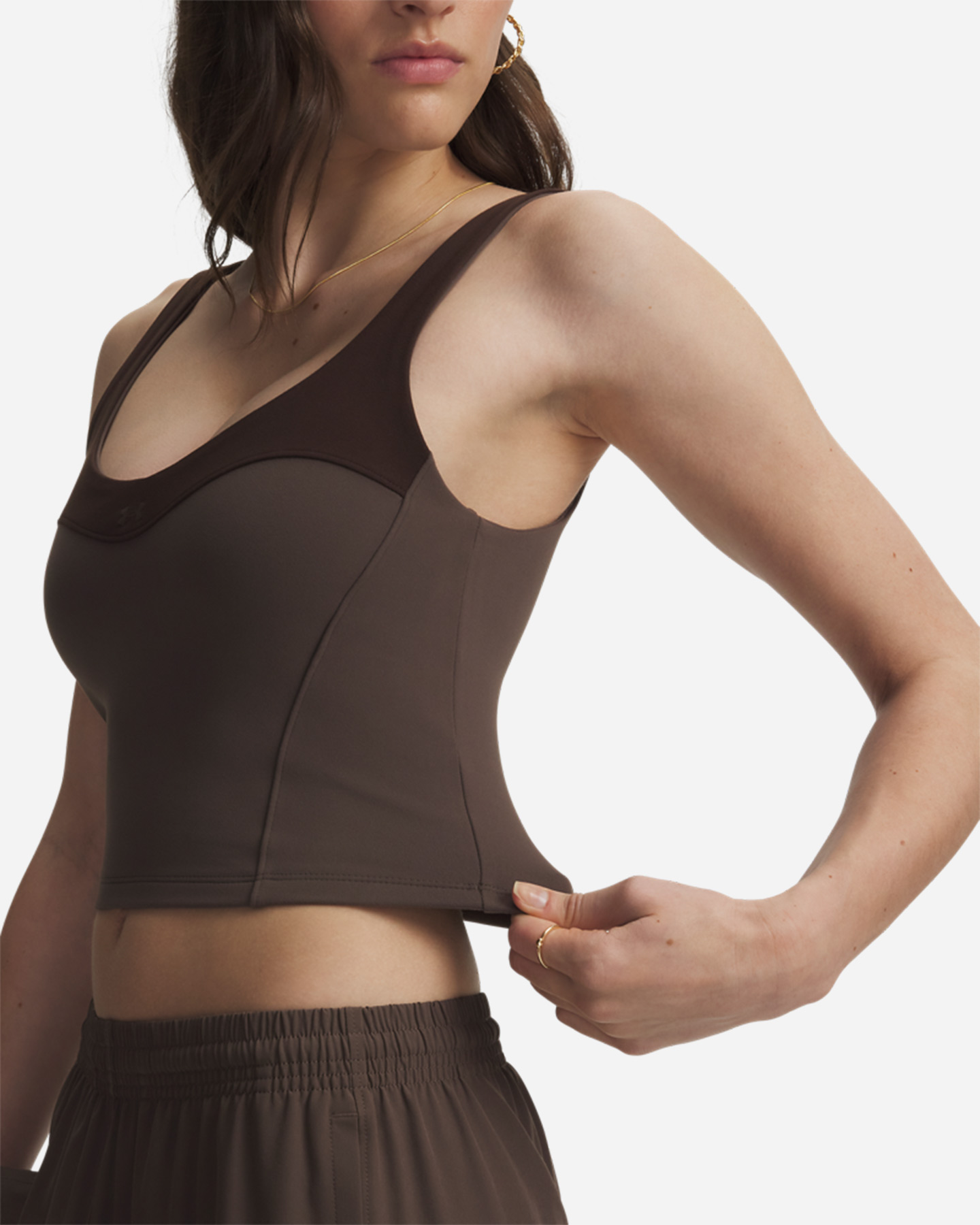 Canotta training UNDER ARMOUR MOTION W - Marrone - 2 | Cisalfa Sport