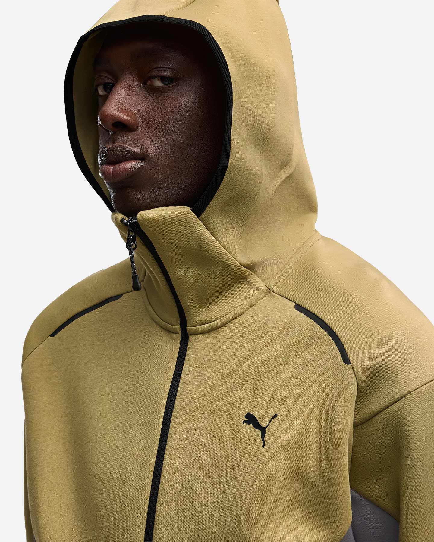 Felpa PUMA TECH M - Verde - 5 | Cisalfa Sport