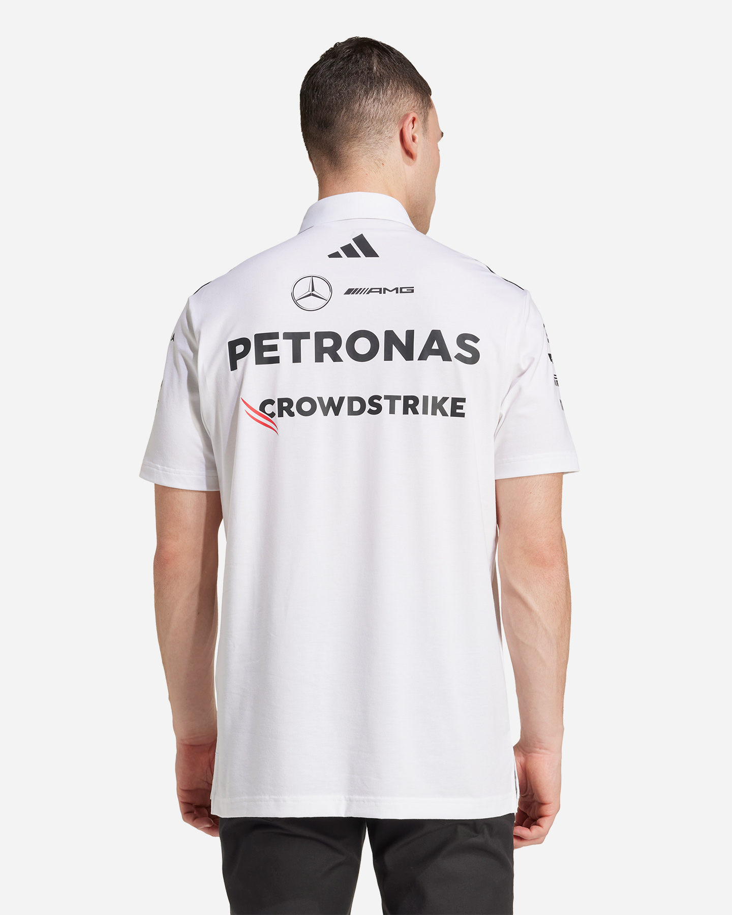 Polo ADIDAS MERCEDES TM M - Bianco - 2 | Cisalfa Sport