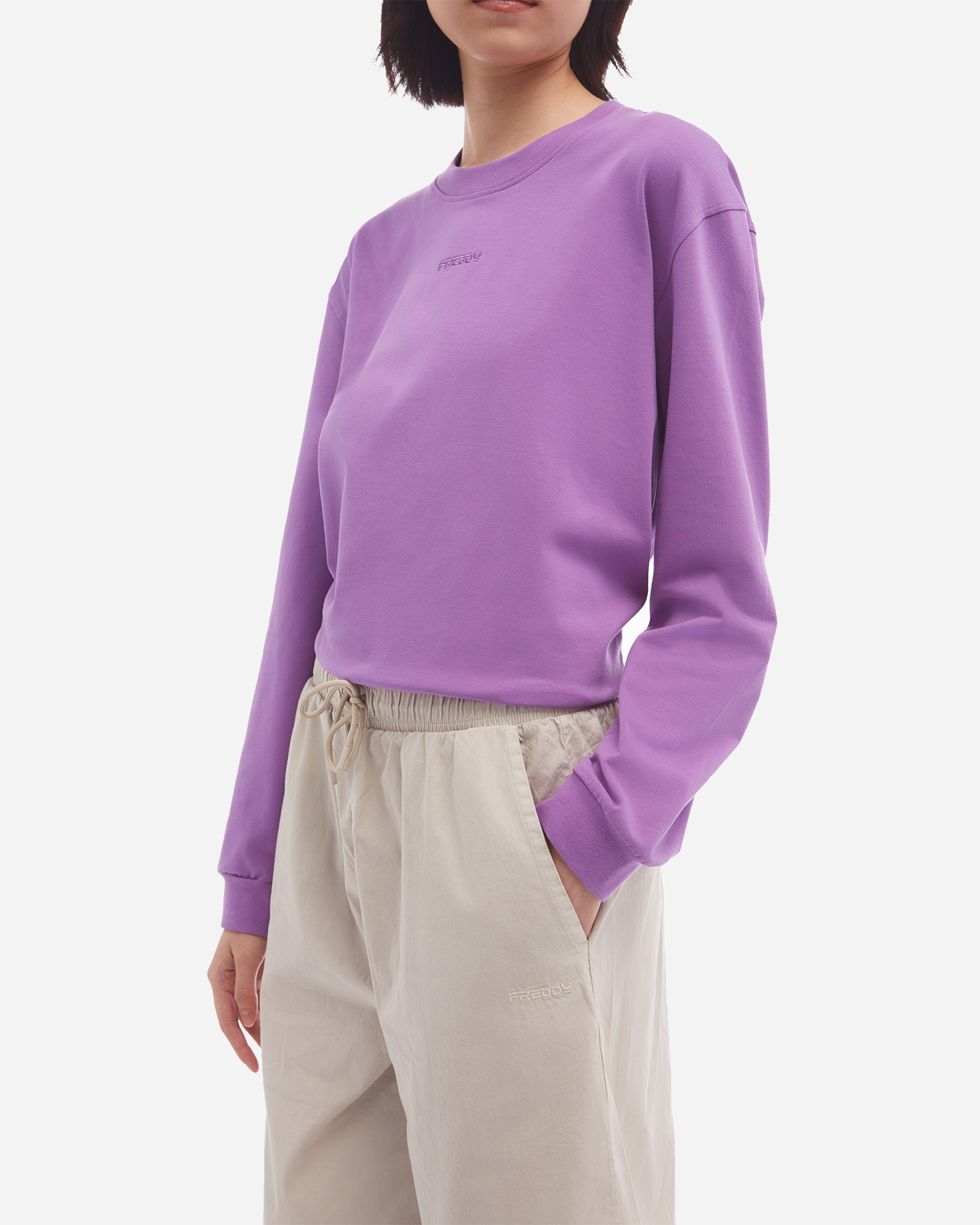 Pantalone FREDDY PARACHUTE W - Beige - 1 | Cisalfa Sport