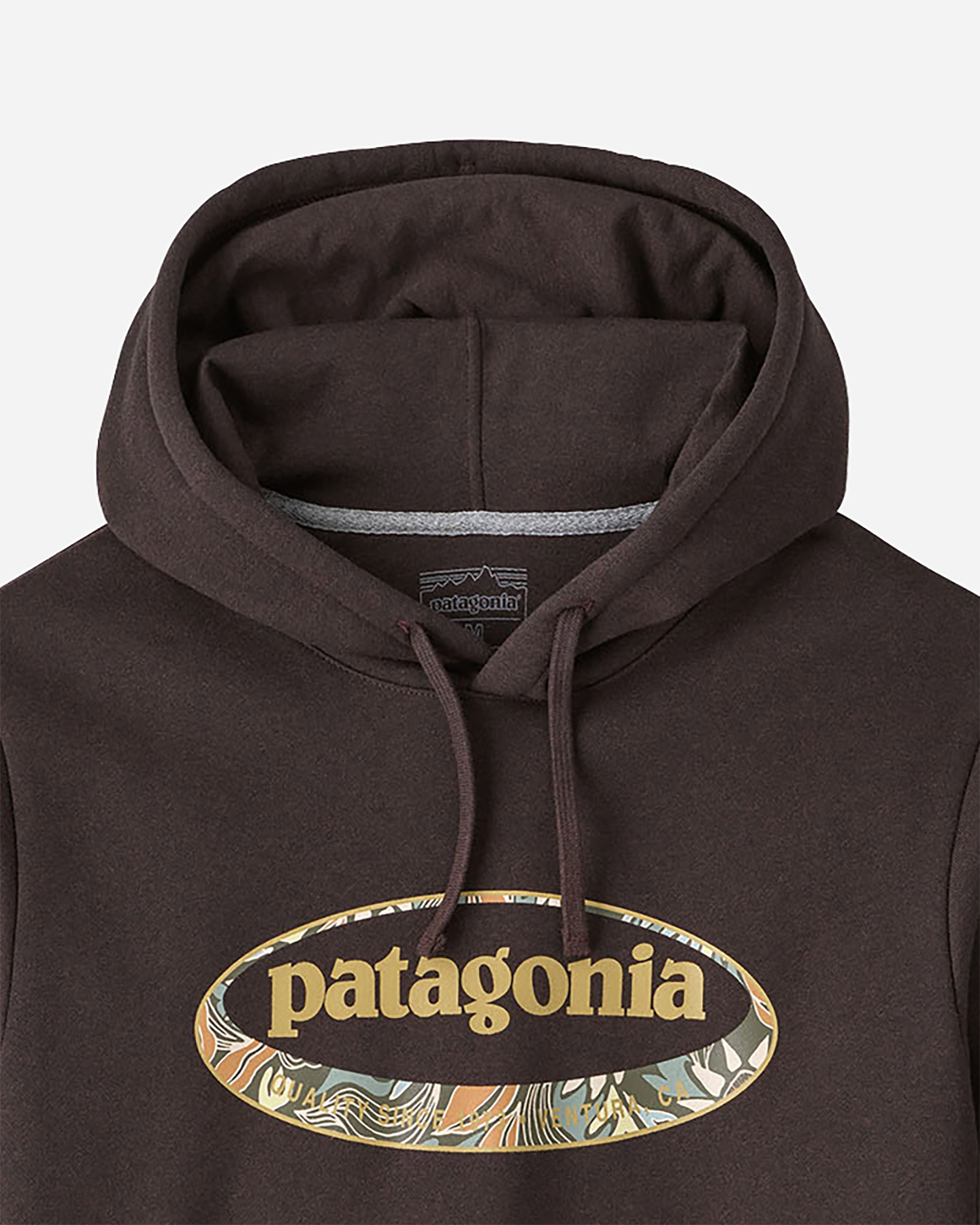Felpa PATAGONIA 95 OVAL LOGO UPRISAL M - Marrone - 1 | Cisalfa Sport