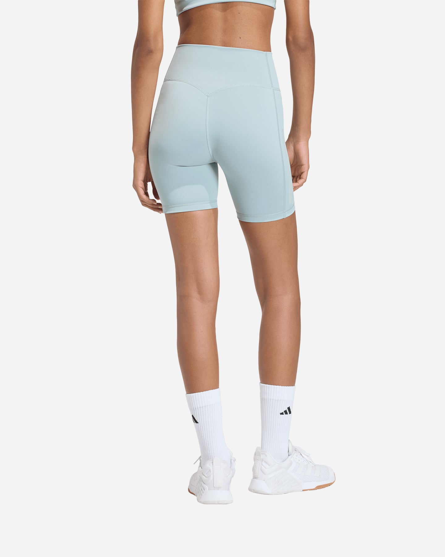 Short training ADIDAS OPTIMEWORKOUT 3STRIPES W - Verde - 1 | Cisalfa Sport