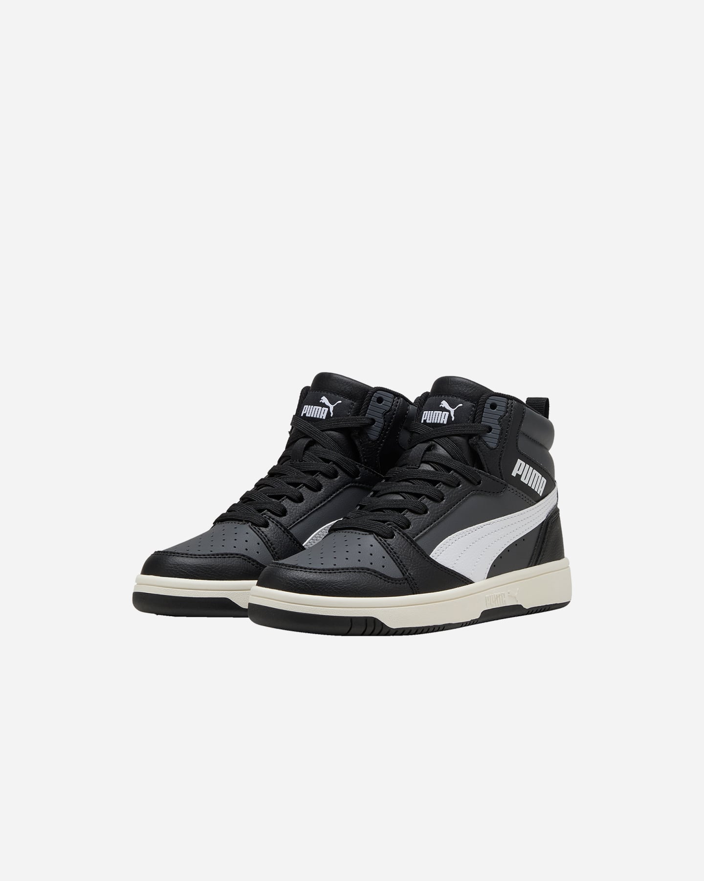 Scarpe sneakers PUMA REBOUND V6 MID GS JR - Grigio - 1 | Cisalfa Sport