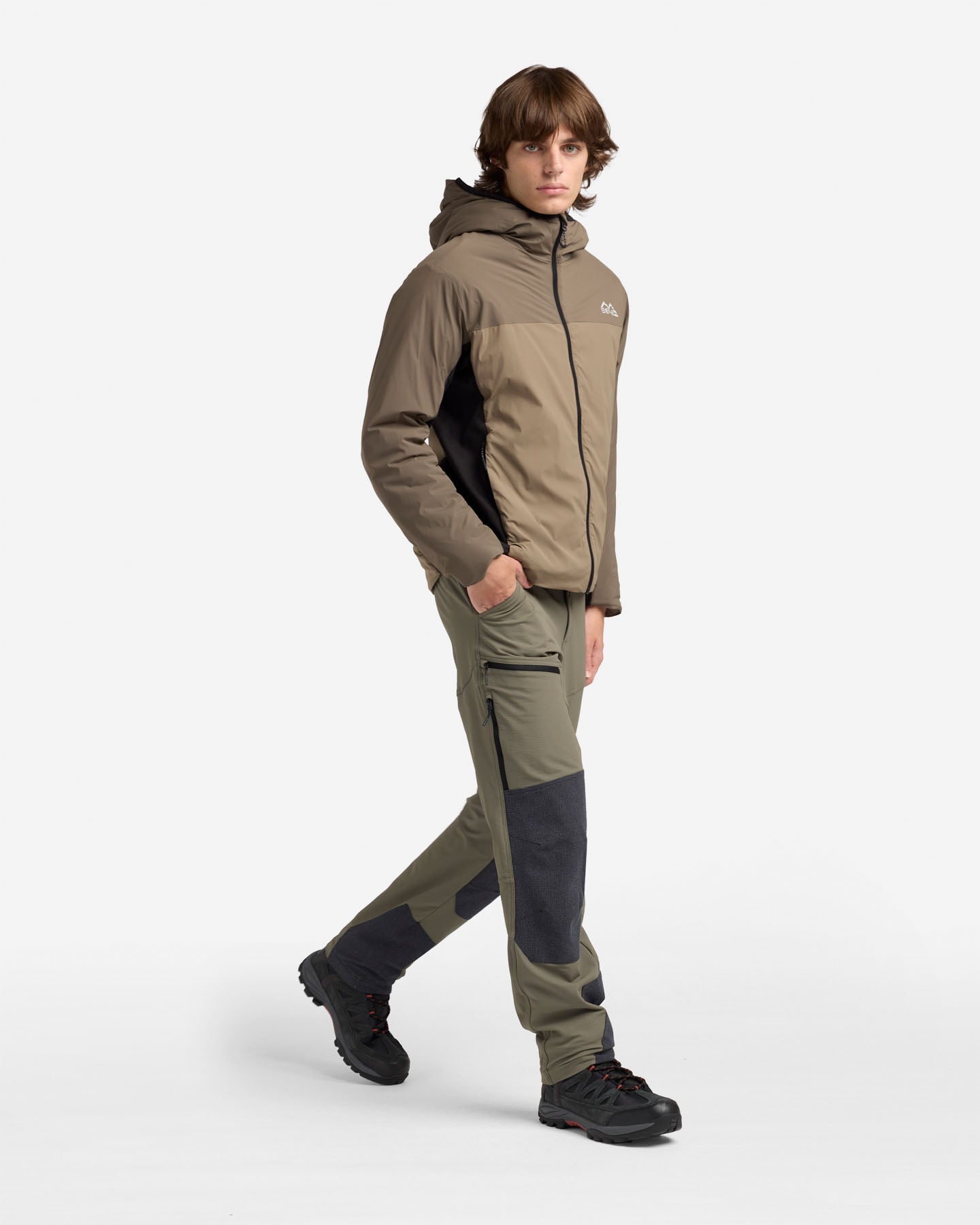 Giacca outdoor 8848 TECH HYBRID M - Marrone - 2 | Cisalfa Sport