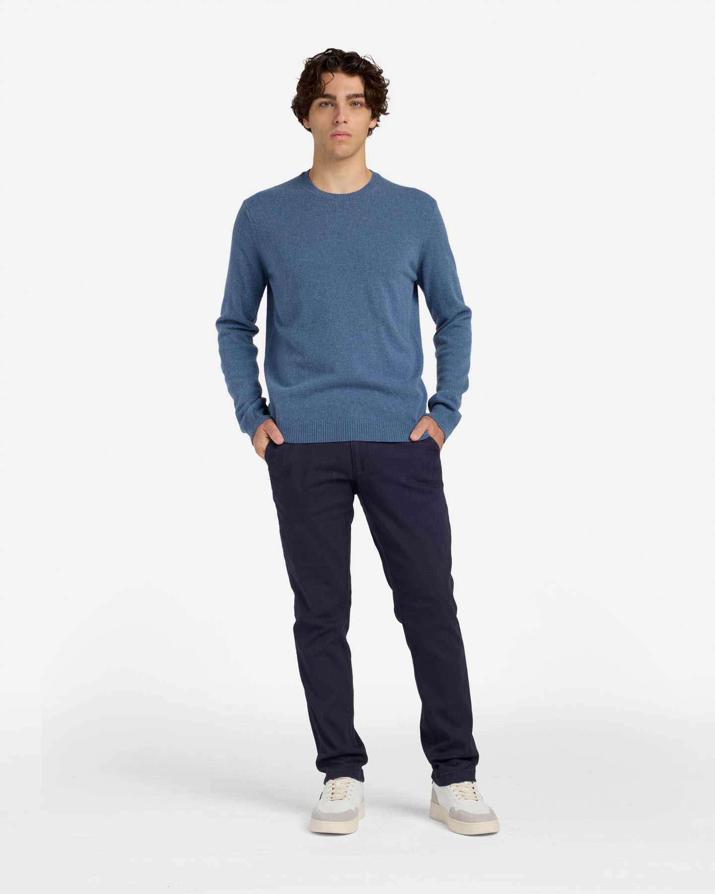 Maglione BEST COMPANY LAMBSWOOL M - Azzurro - 4 | Cisalfa Sport