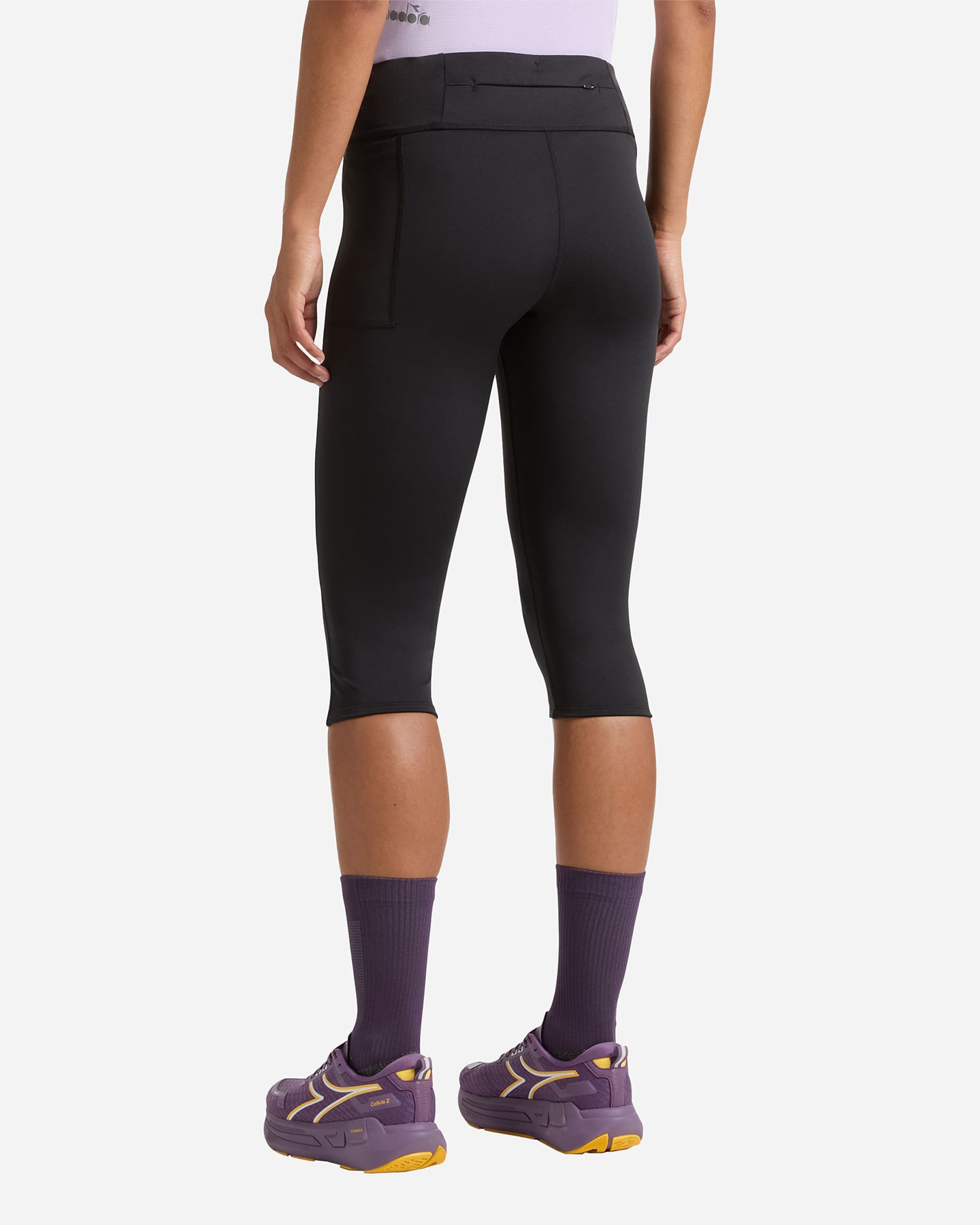 Capri running DIADORA BASIC W - Nero - 2 | Cisalfa Sport