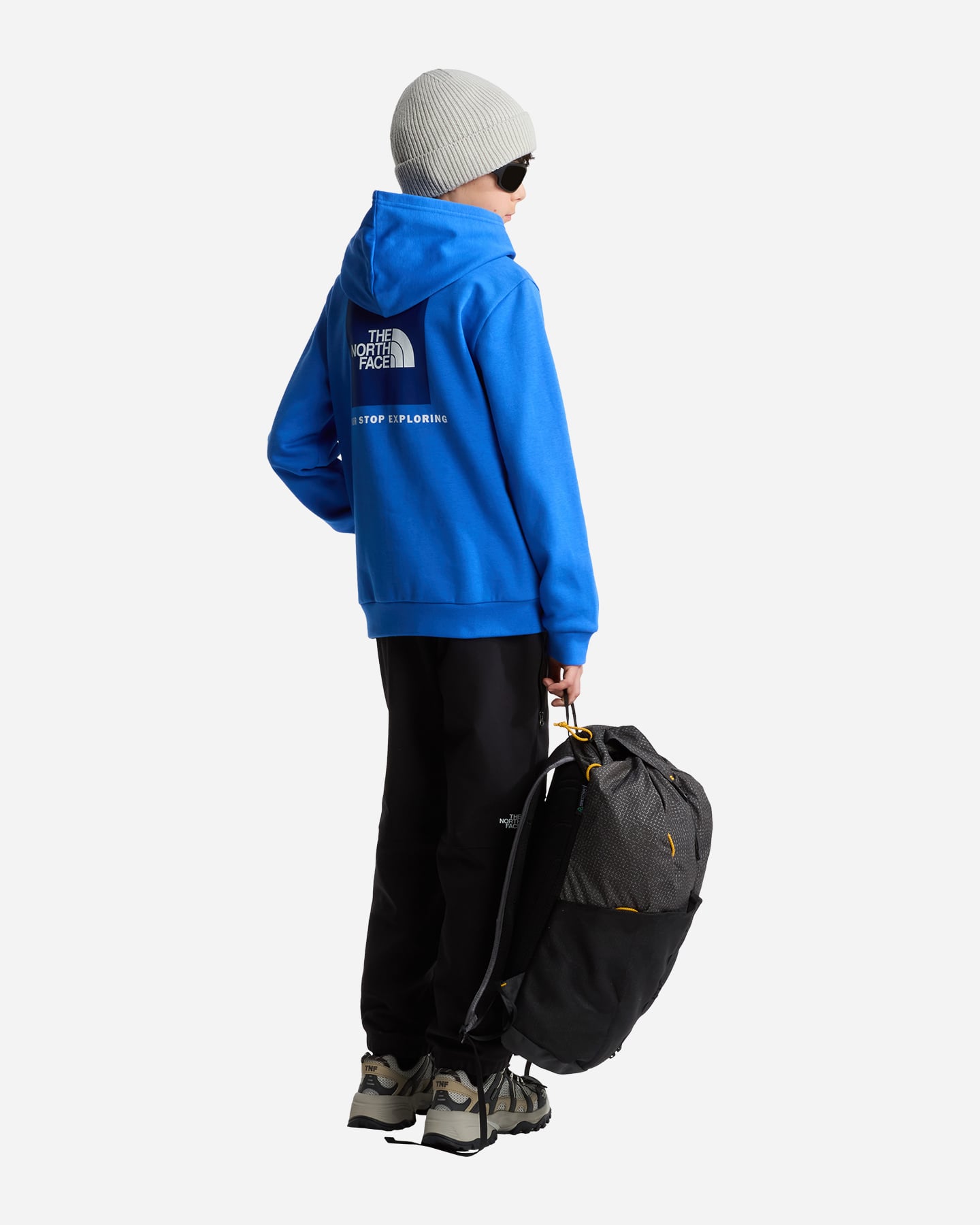 Felpa THE NORTH FACE EVOLUTION BOX ACTIVE JR - Blu - 4 | Cisalfa Sport