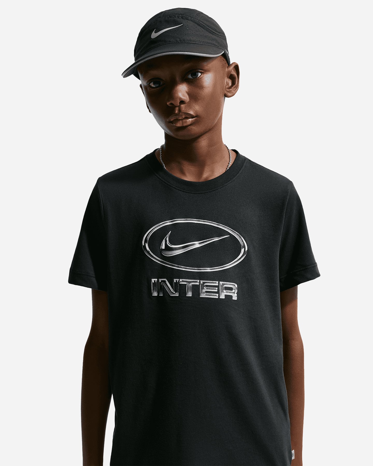 Abbigliamento calcio ufficiale NIKE INTER SWOOSH 26-27 JR - Nero - 3 | Cisalfa Sport