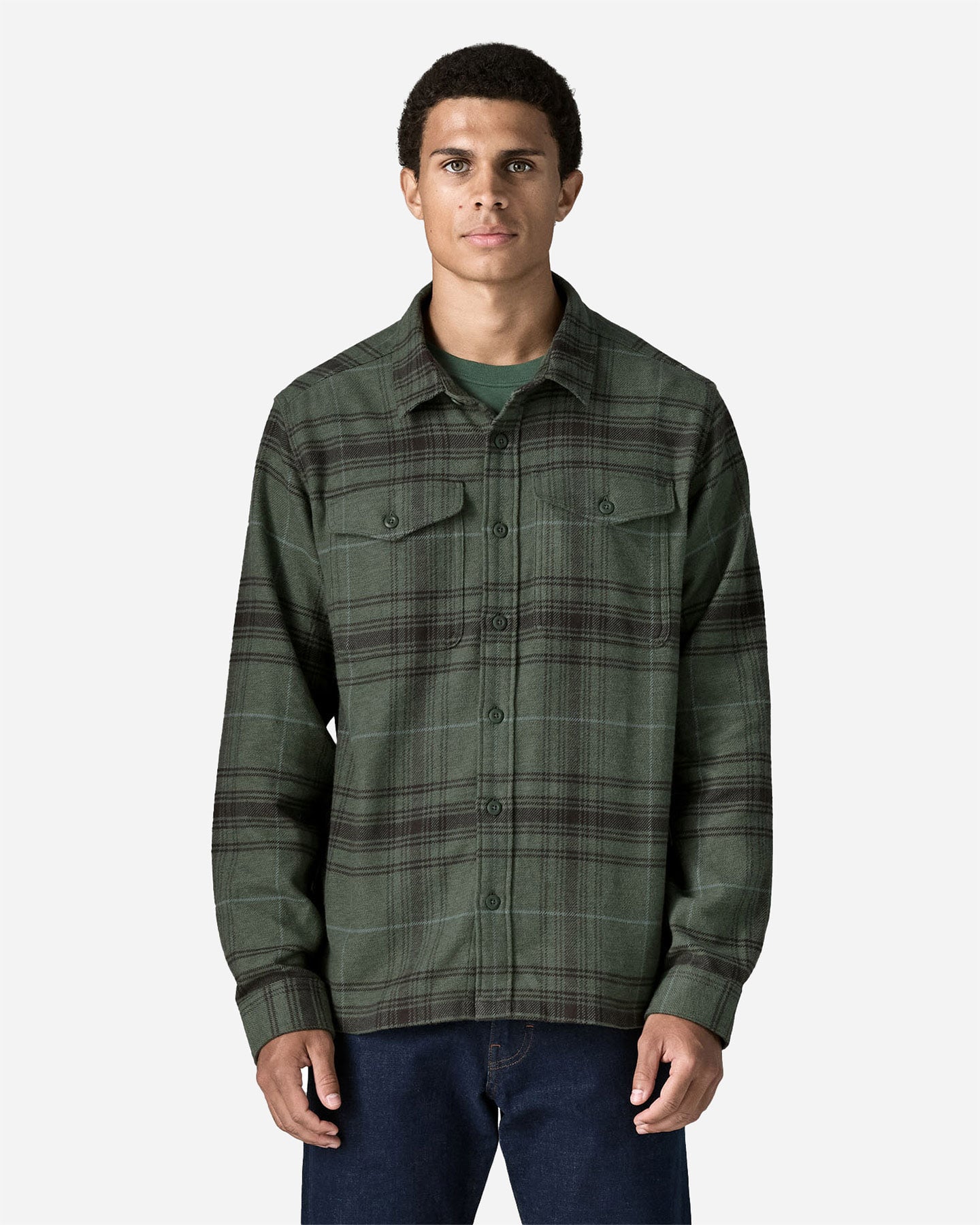 Camicia PATAGONIA FJORD FLANNEL M - Verde - 1 | Cisalfa Sport