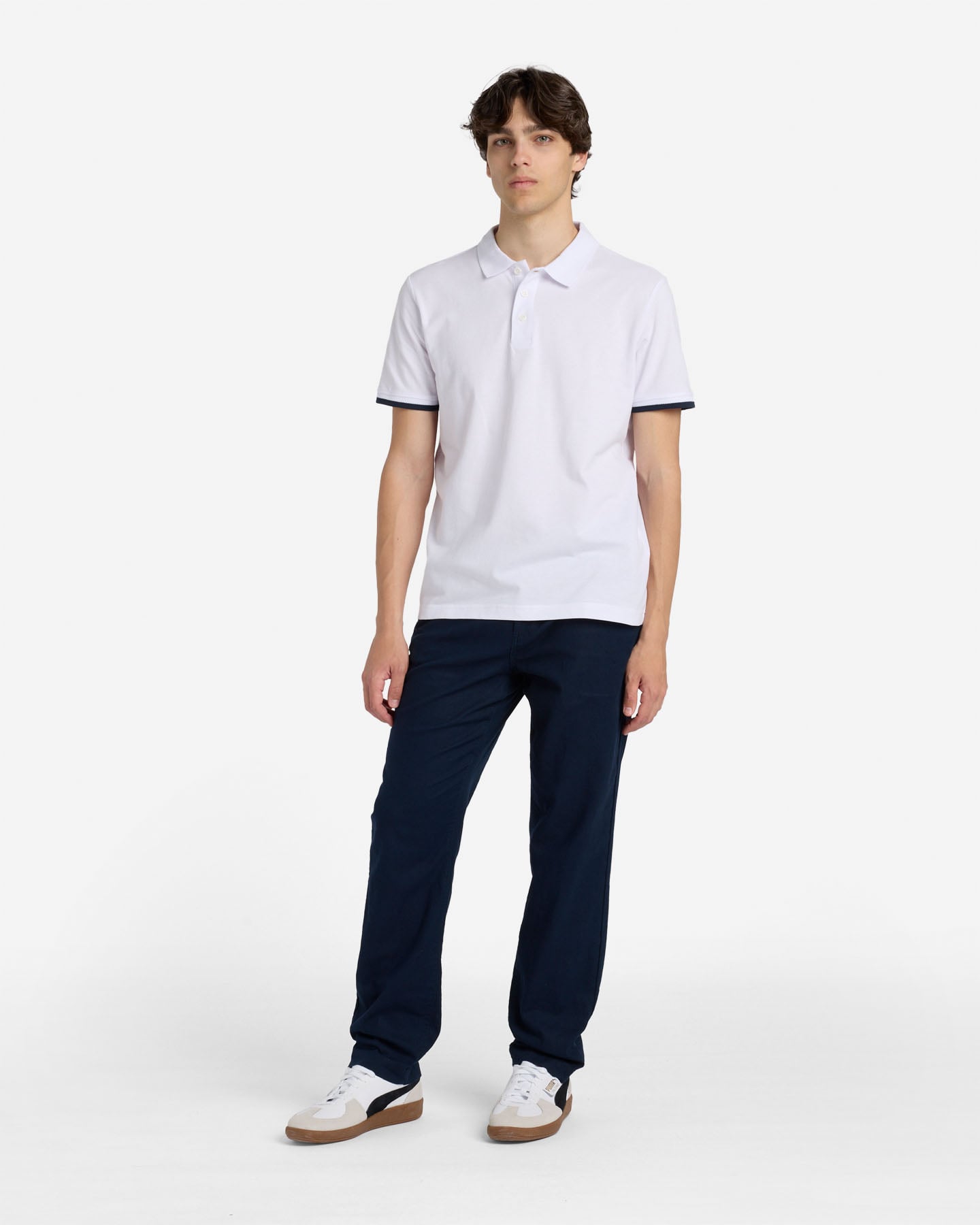 Polo DACK'S ESSENTIAL M - Bianco - 2 | Cisalfa Sport