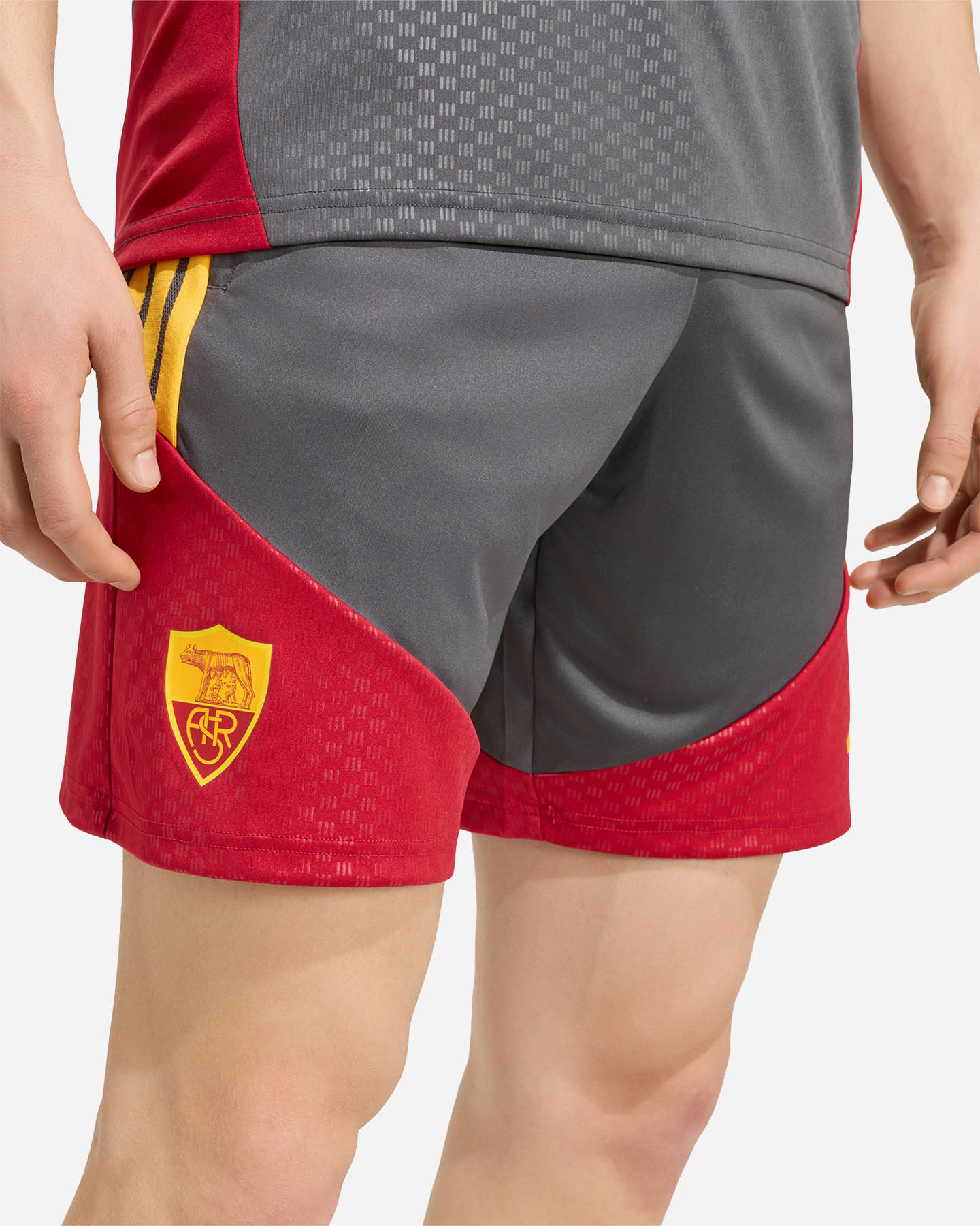 Abbigliamento calcio ufficiale ADIDAS AS ROMA TIRO26 COMPETITION TRAINING 26-27 M - Color mix - 4 | Cisalfa Sport