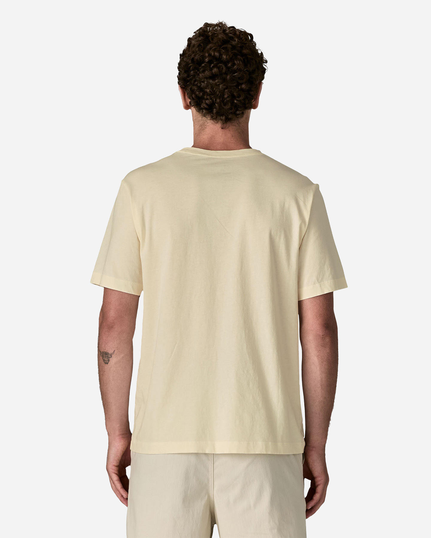 T-shirt PATAGONIA DAILY POCKET M - Beige - 2 | Cisalfa Sport