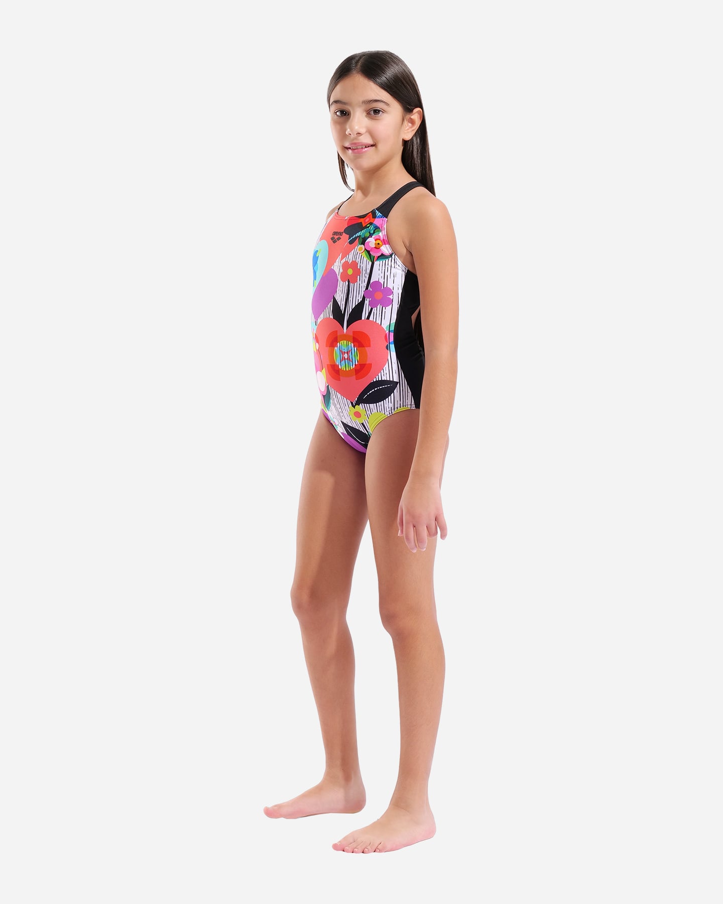 Costume piscina ARENA ROSES JR - Nero - 4 | Cisalfa Sport