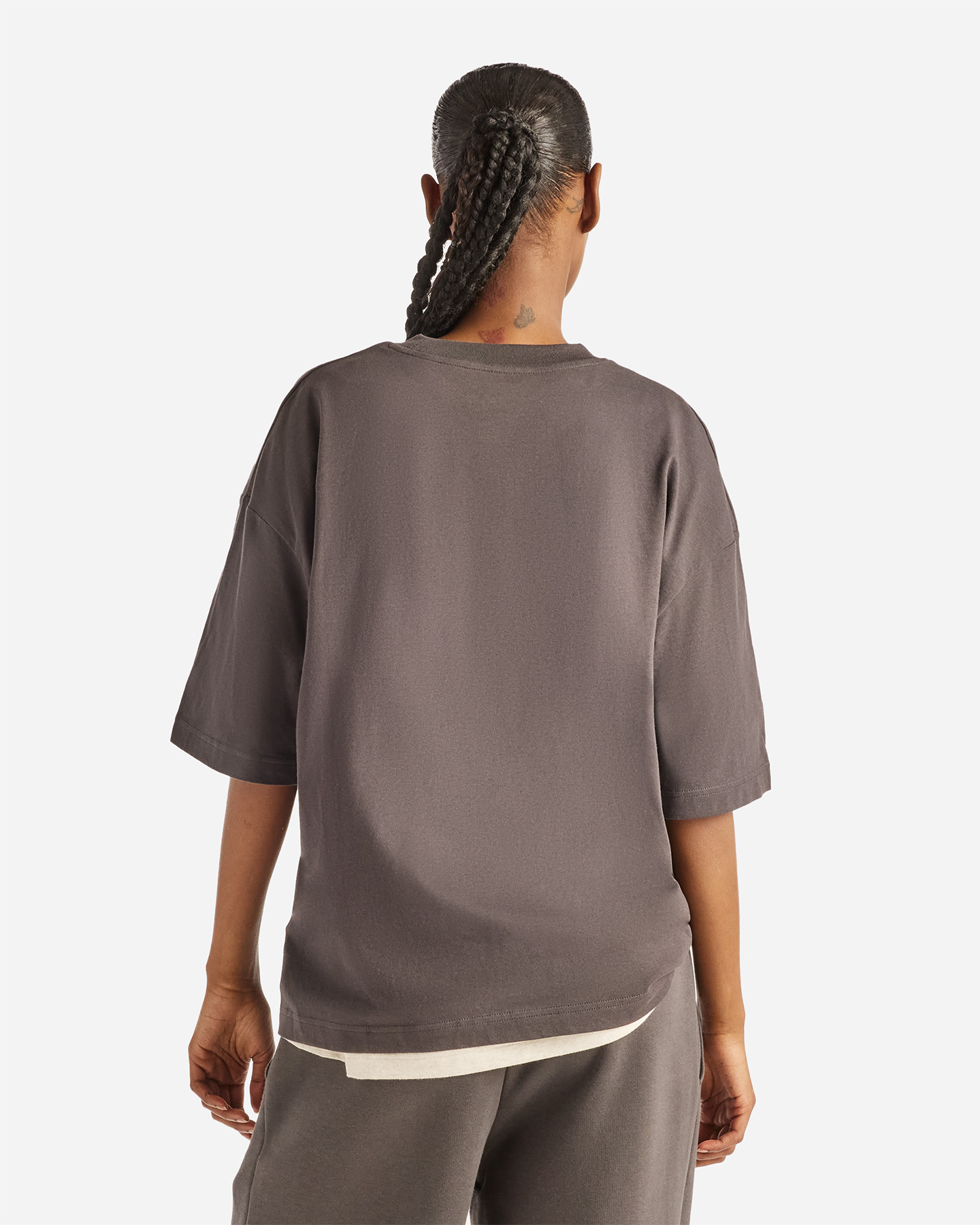 T-shirt NEW BALANCE OVERSIZE TRACKSIDE W - Grigio - 1 | Cisalfa Sport