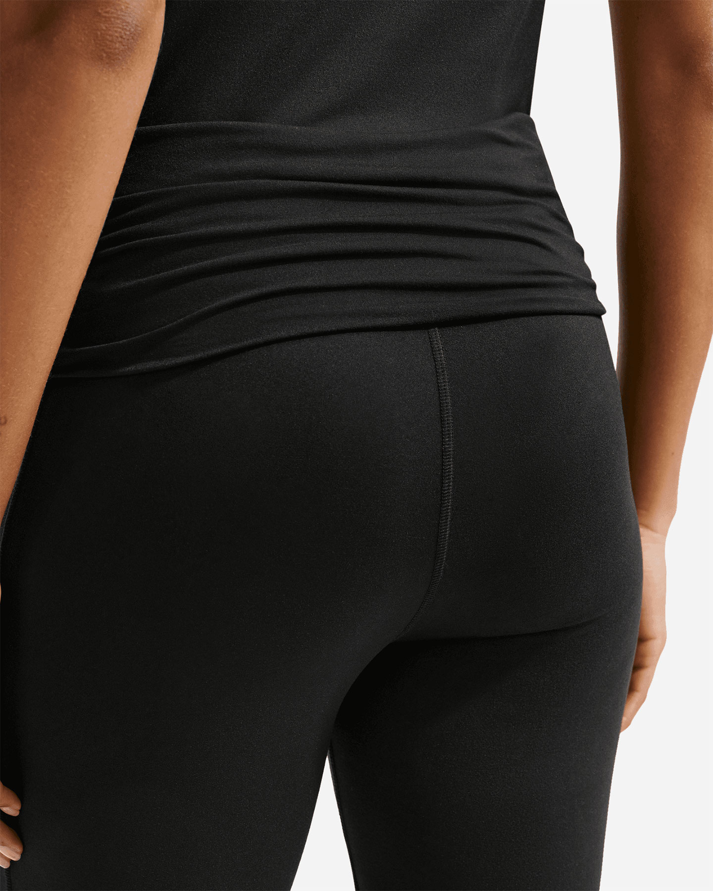 Pantalone NIKE FLARE HIGH RISE GYM LIFE W - Nero - 4 | Cisalfa Sport