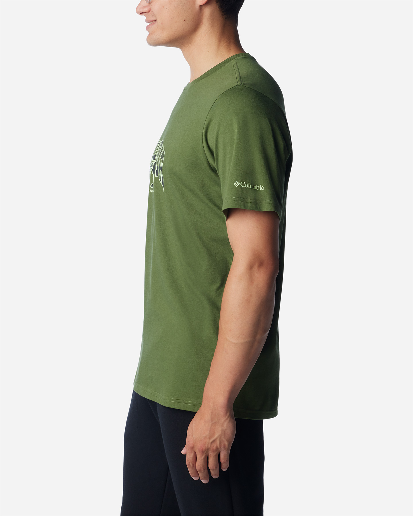 T-shirt COLUMBIA ROCKAWAY RIVER M - Verde - 1 | Cisalfa Sport