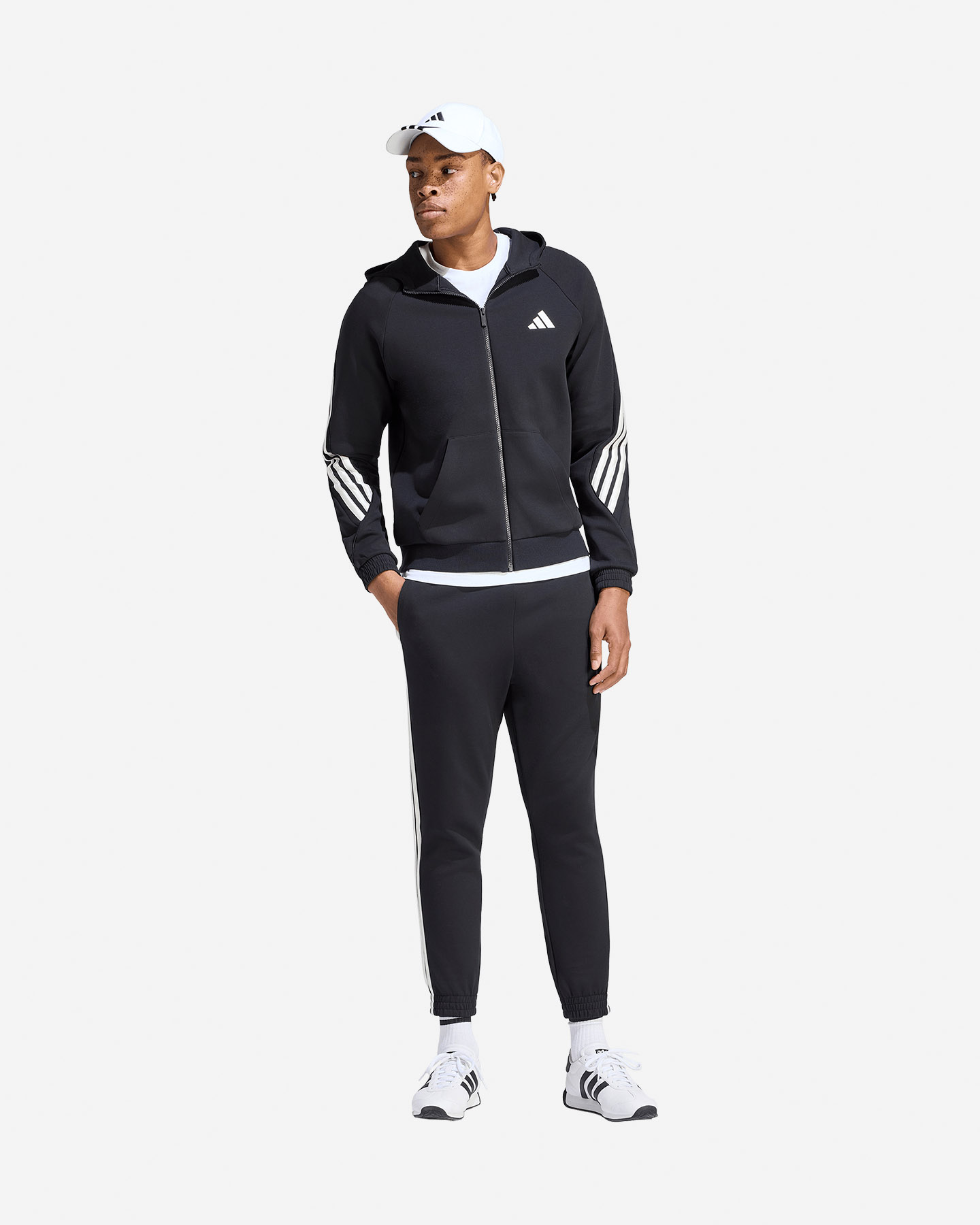 Felpa ADIDAS STADIUM M - Nero - 2 | Cisalfa Sport