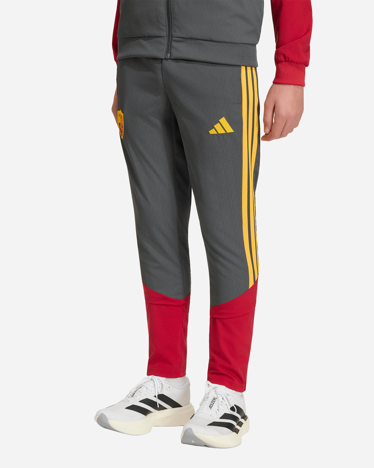 Abbigliamento calcio ufficiale ADIDAS AS ROMA TIRO26 COMPETITION PRESENTATION 26-27 JR - Verde - 1 | Cisalfa Sport
