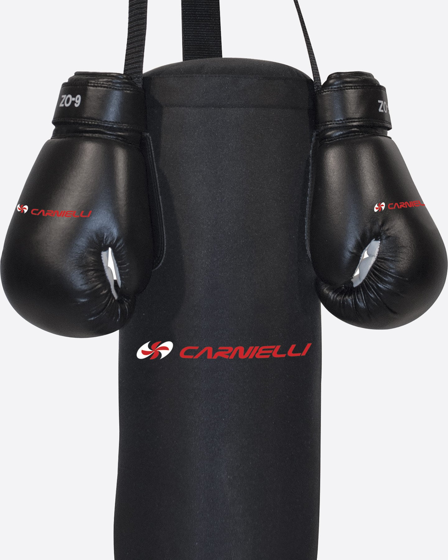 Sacco boxe CARNIELLI SET SACCO BOXE 5 KG+GUANTI JR - Nero - 1 | Cisalfa Sport