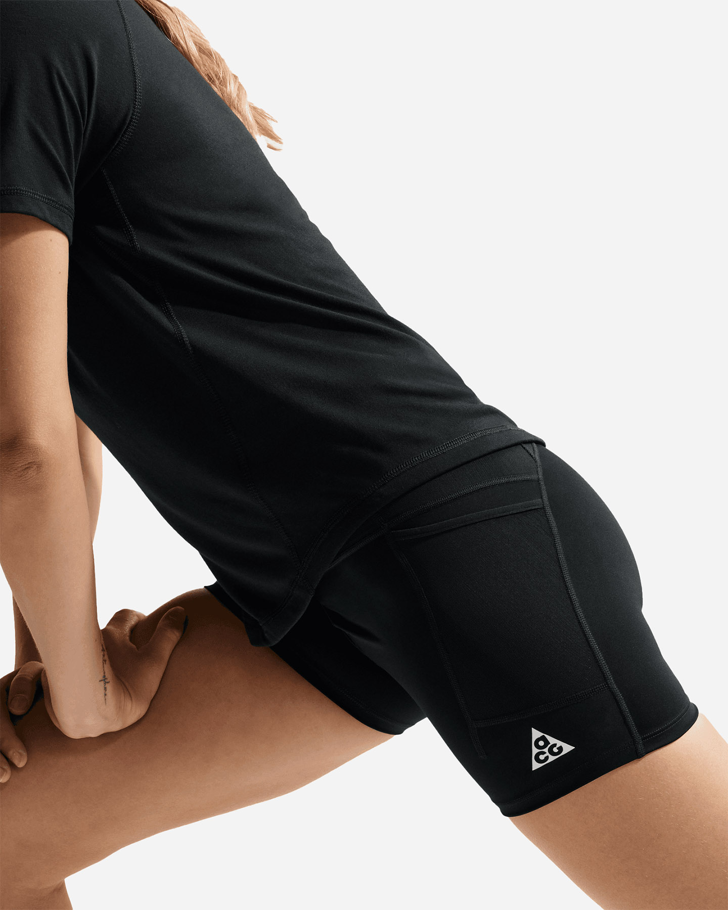 Short running NIKE ACG W - Nero - 4 | Cisalfa Sport