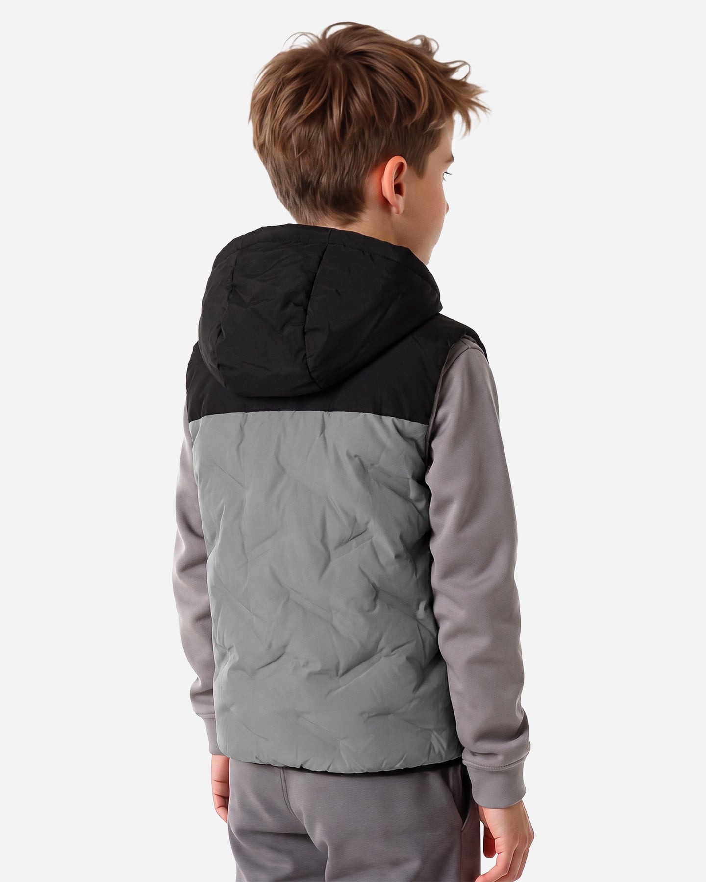 Gilet BEAR UNEARTHED NATURE JR - Grigio - 3 | Cisalfa Sport