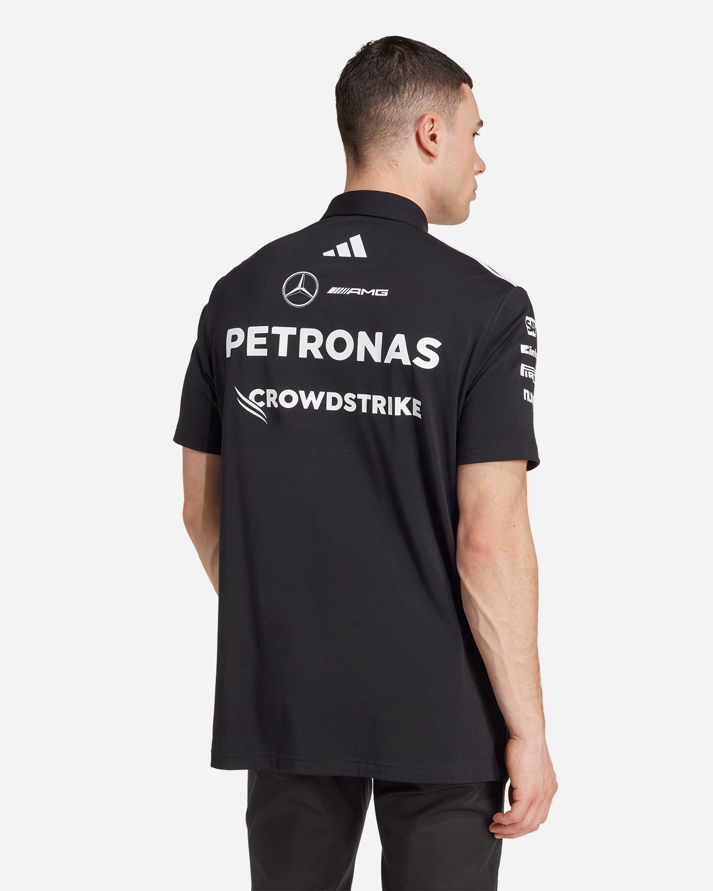 Polo ADIDAS MERCEDES TM M - Nero - 2 | Cisalfa Sport