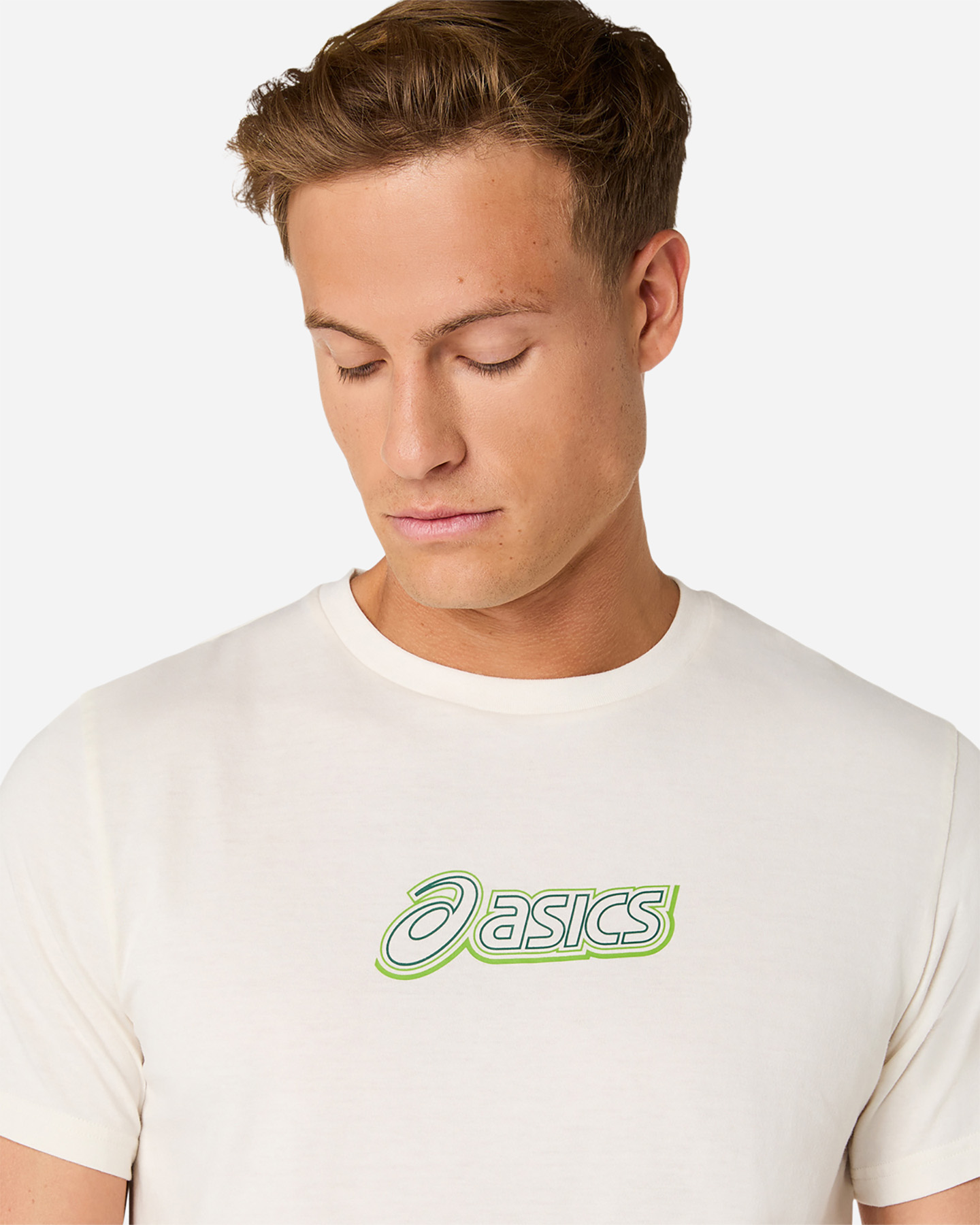 T-shirt ASICS ASICS LOGO GRAPHIC TEE M - Giallo - 4 | Cisalfa Sport