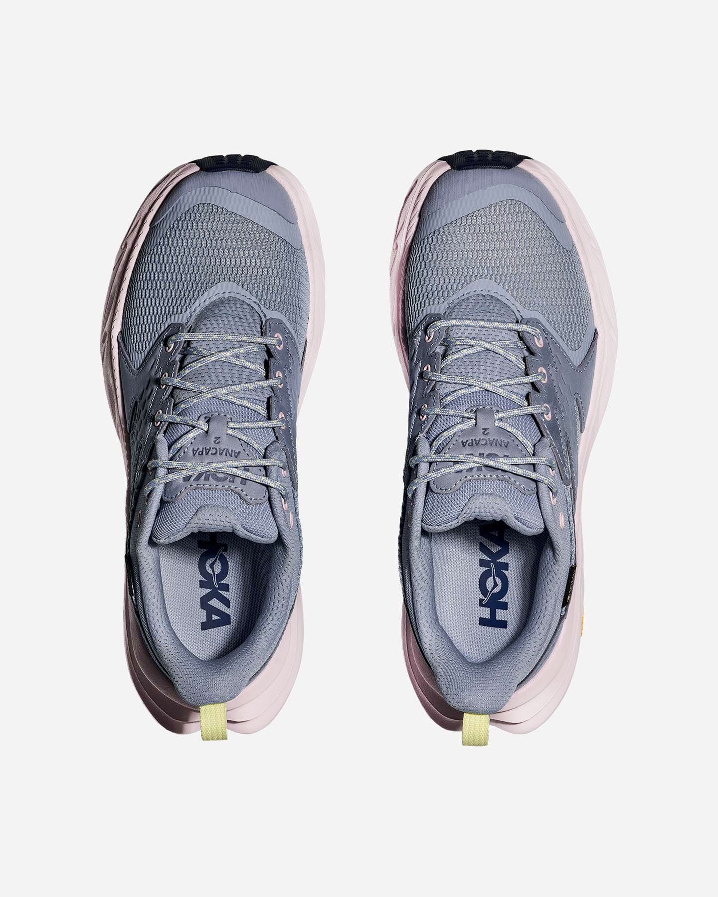 Scarpe trail HOKA ANACAPA 2 LOW GTX W - Blu - 3 | Cisalfa Sport