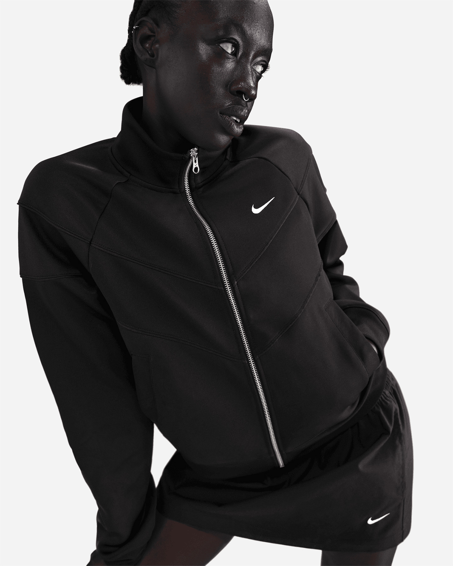 Felpa NIKE TRIACETATO MODERN W - Nero - 3 | Cisalfa Sport