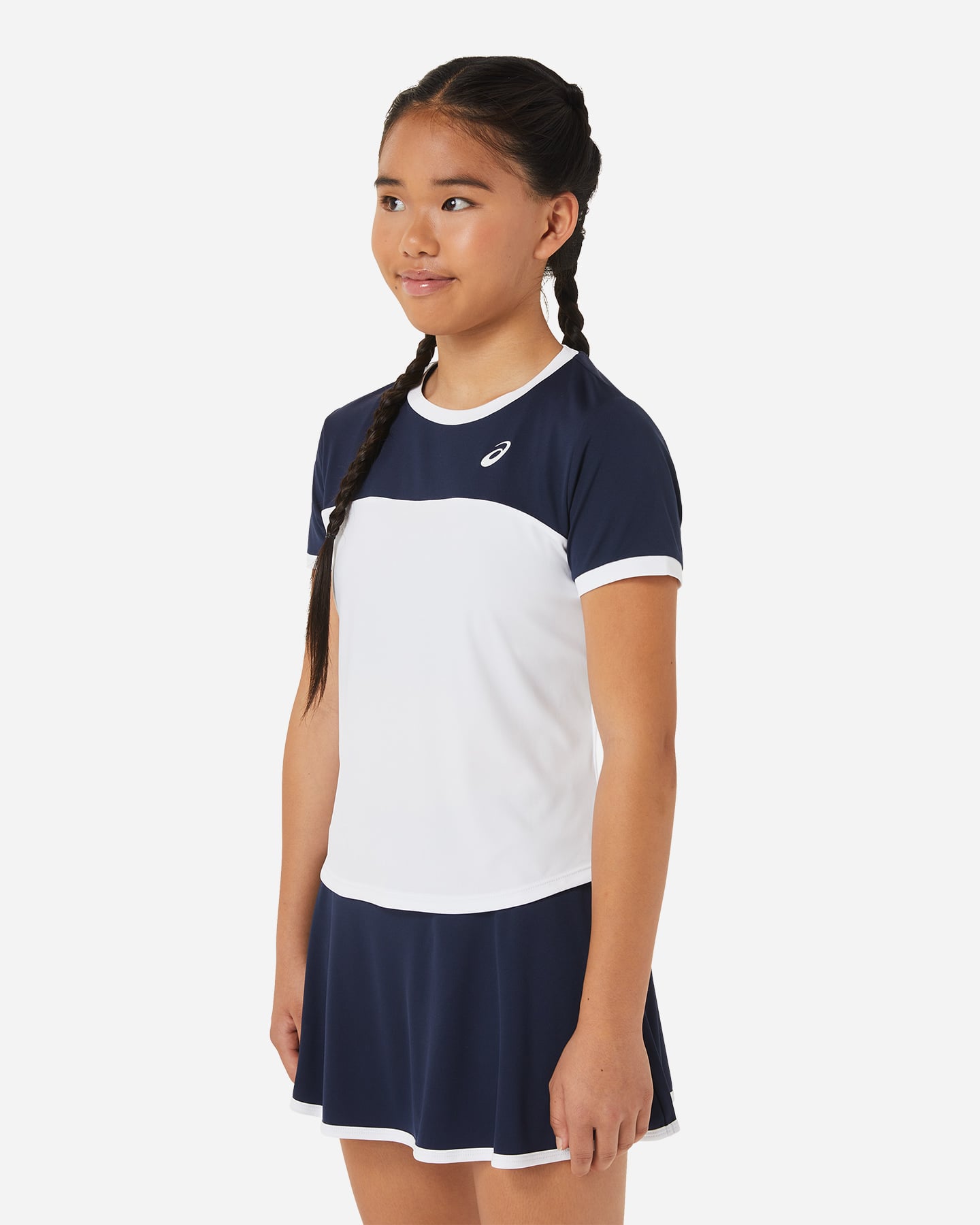 Maglia tennis ASICS BASIC JR - Bianco - 1 | Cisalfa Sport