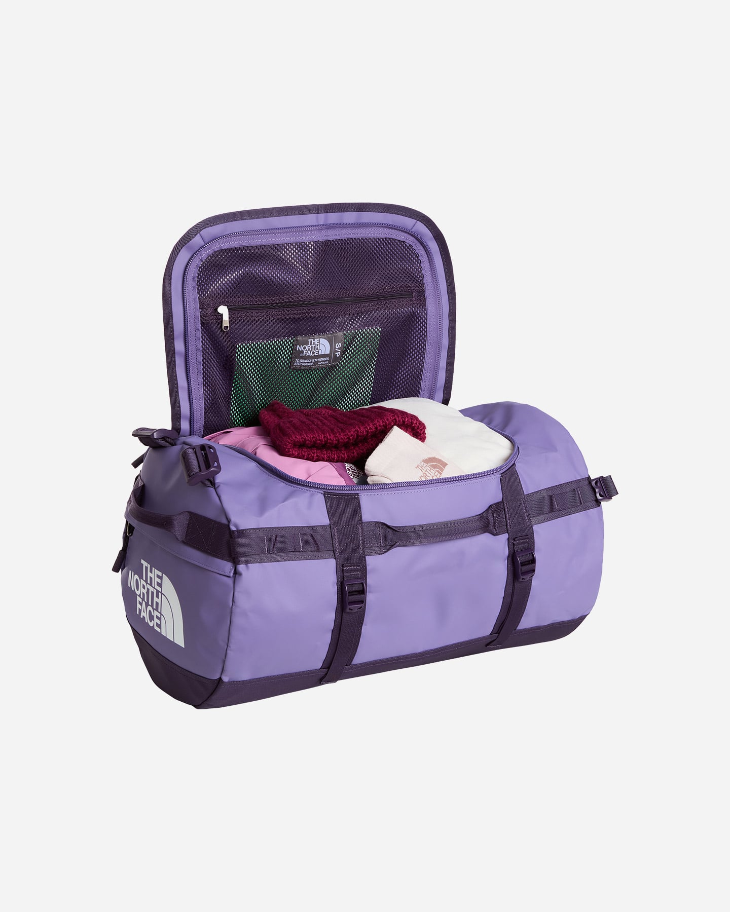 Borsa viaggio THE NORTH FACE BASE CAMP DUFFEL S  - Viola - 2 | Cisalfa Sport