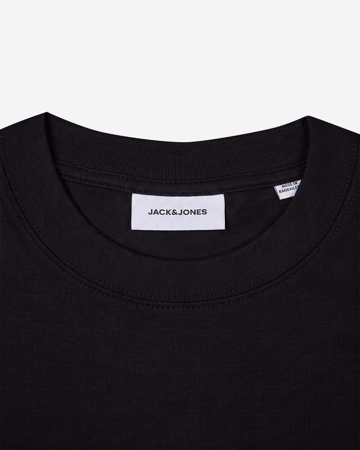 T-shirt JACK & JONES BARRON M - Nero - 2 | Cisalfa Sport