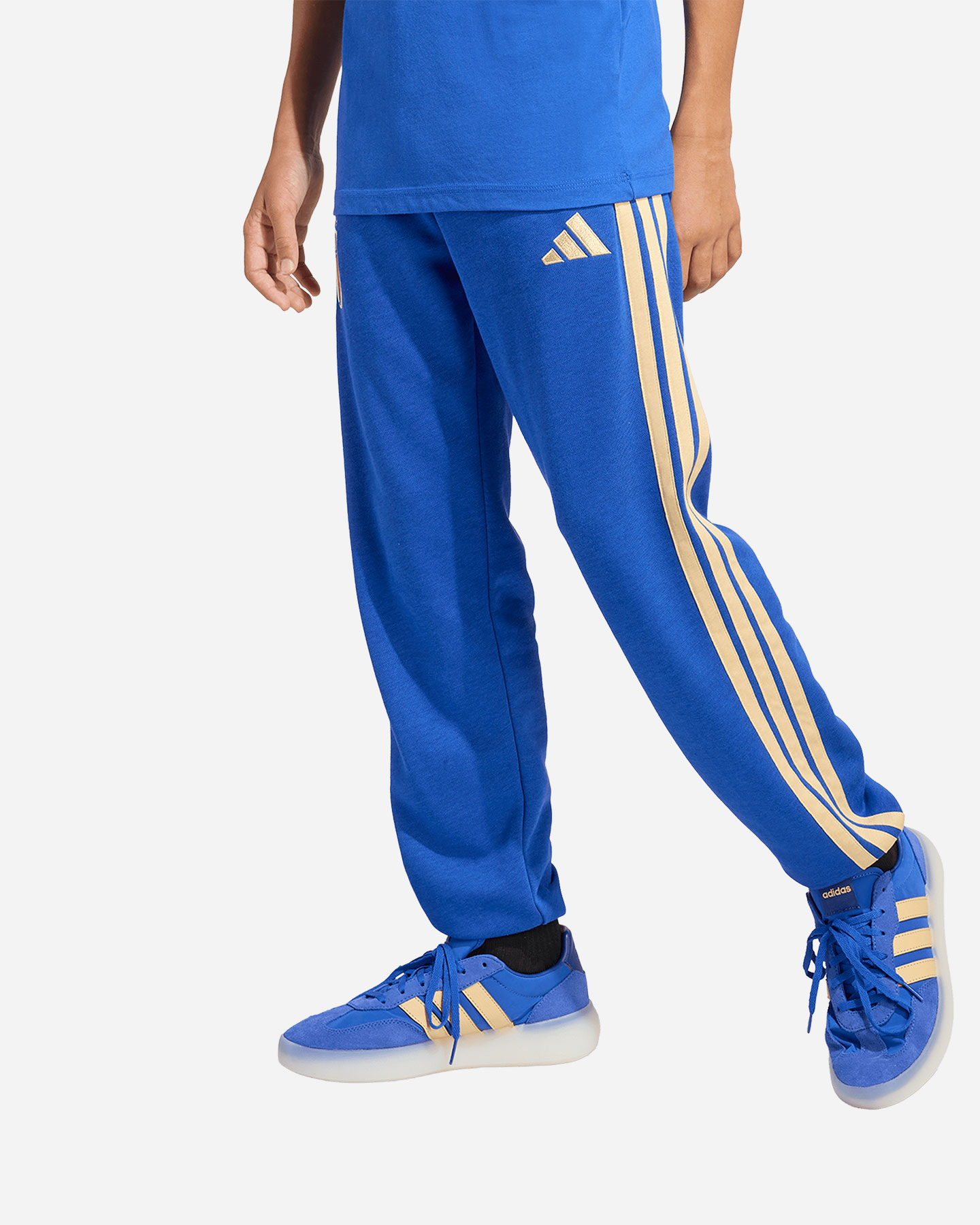 Abbigliamento calcio ufficiale ADIDAS ITALIA FIGC JR - Blu - 1 | Cisalfa Sport