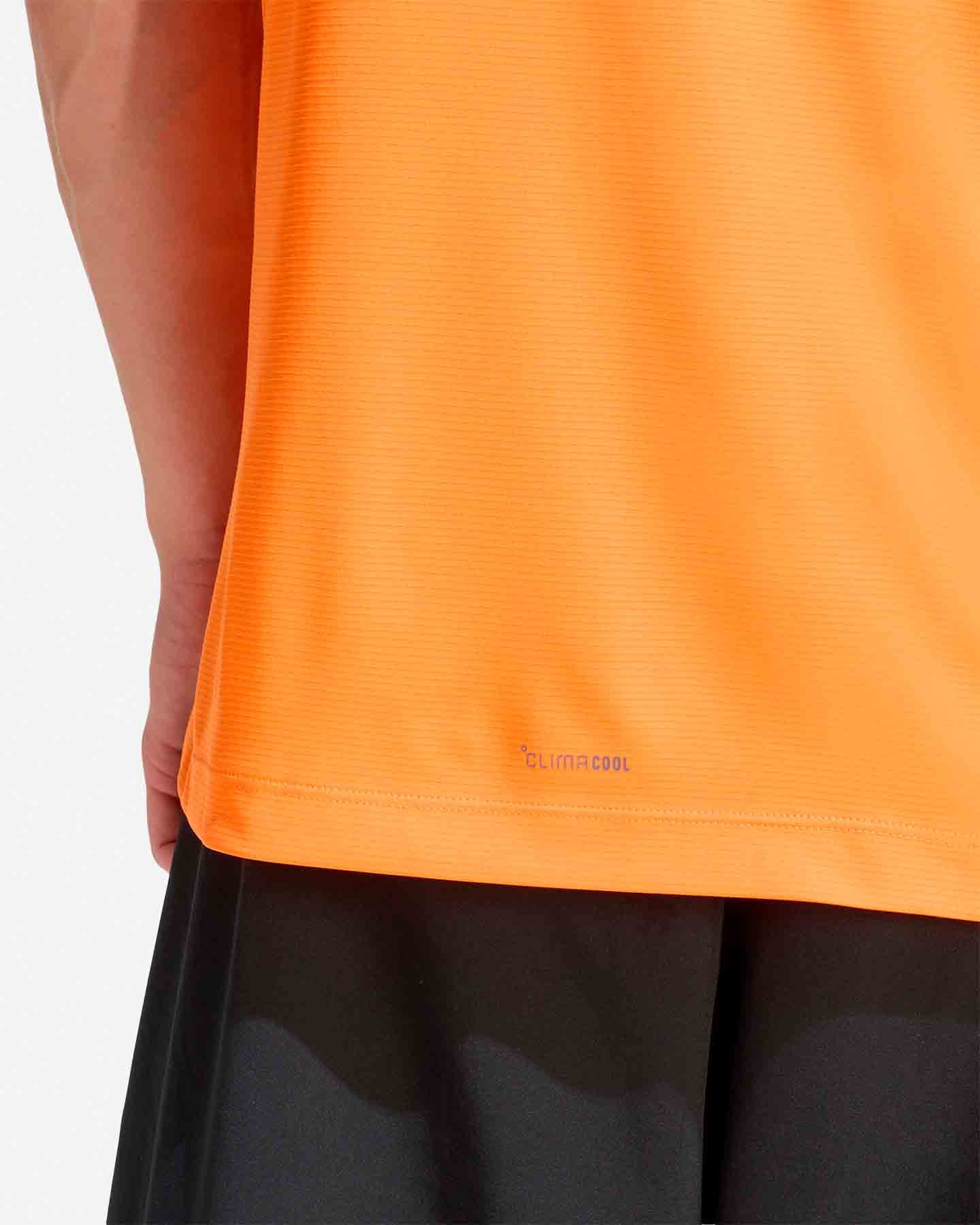 T-shirt training ADIDAS D4T POWER M - Arancione - 4 | Cisalfa Sport