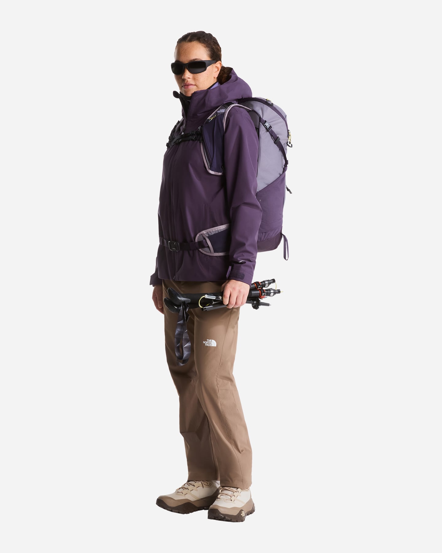 Giacca outdoor THE NORTH FACE QUEST MONO TRICLIMATE W - Viola - 5 | Cisalfa Sport