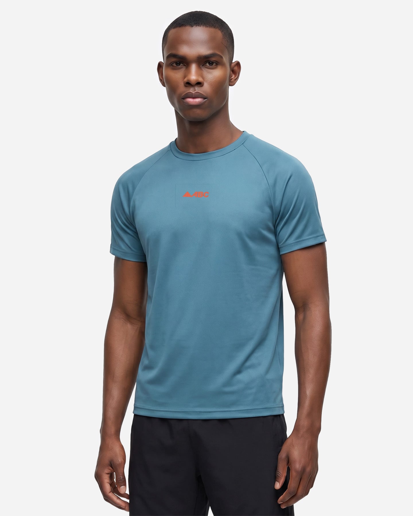 T-shirt running ABC TECH M - Blu - 2 | Cisalfa Sport