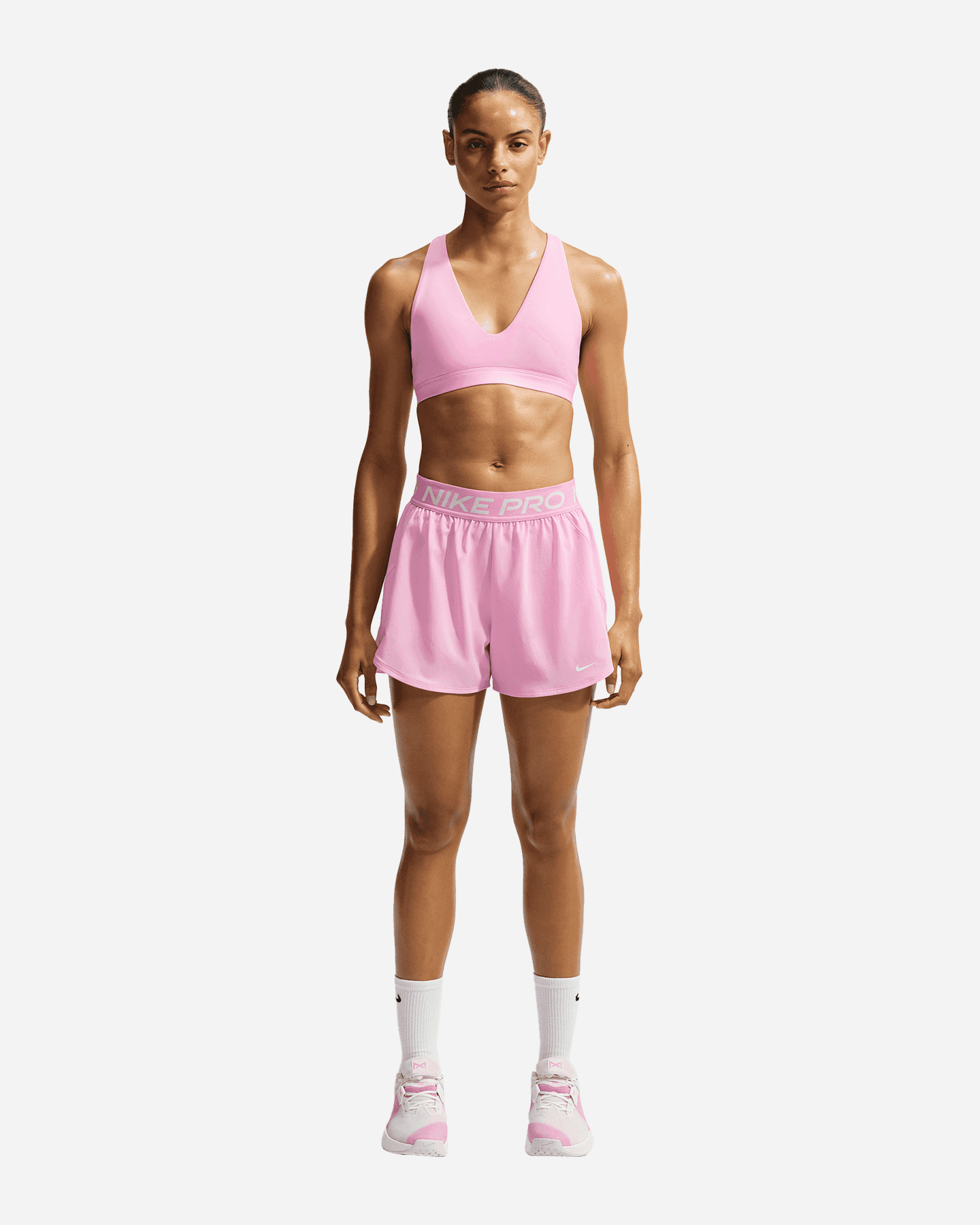 Bra training NIKE INDY STRAPPY LS W - Fucsia - 1 | Cisalfa Sport