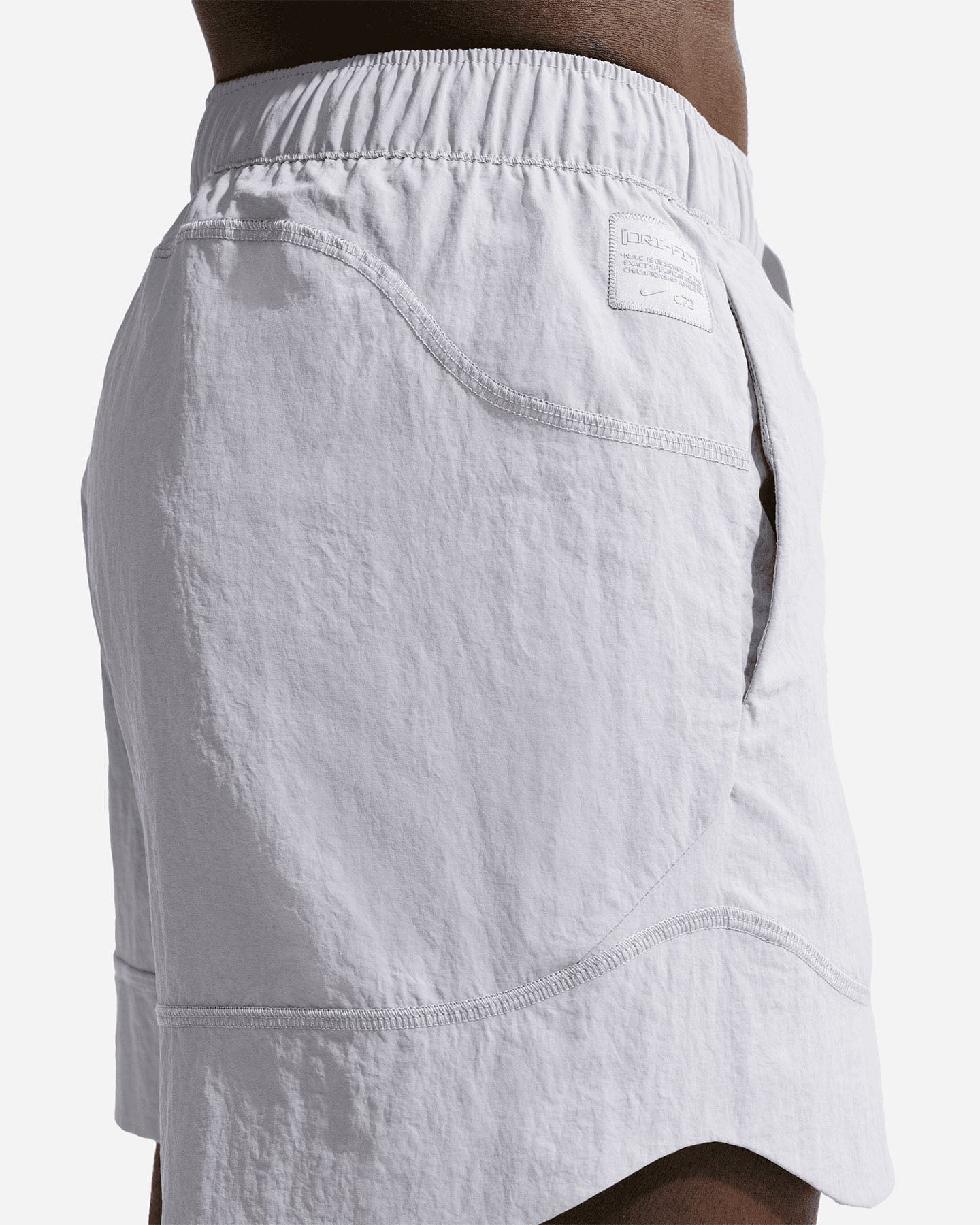 Pantalone training NIKE THE NAC 5IN M - Grigio - 4 | Cisalfa Sport