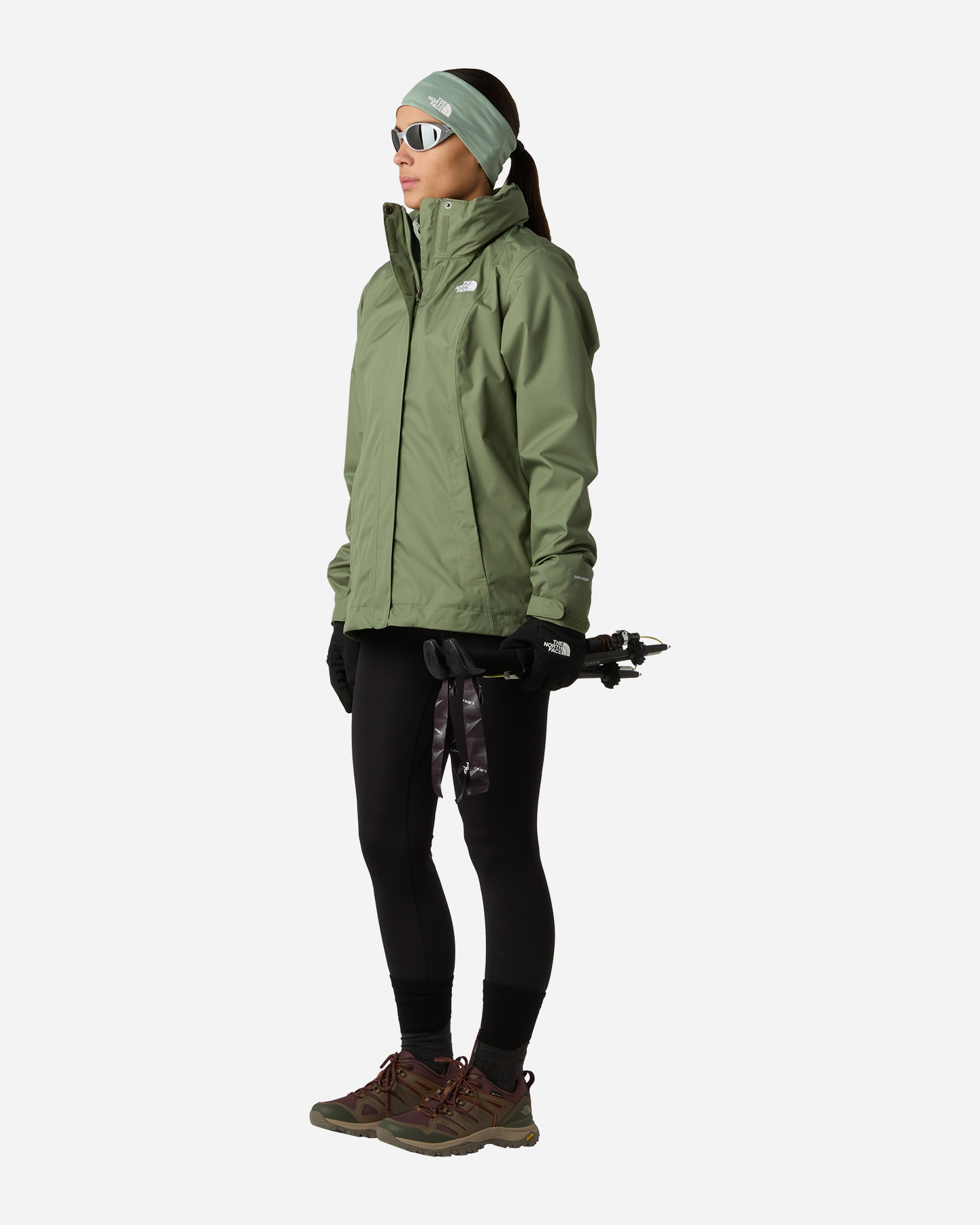 Giacca outdoor THE NORTH FACE EVOLVE II TRICLIMATE W - Verde - 5 | Cisalfa Sport