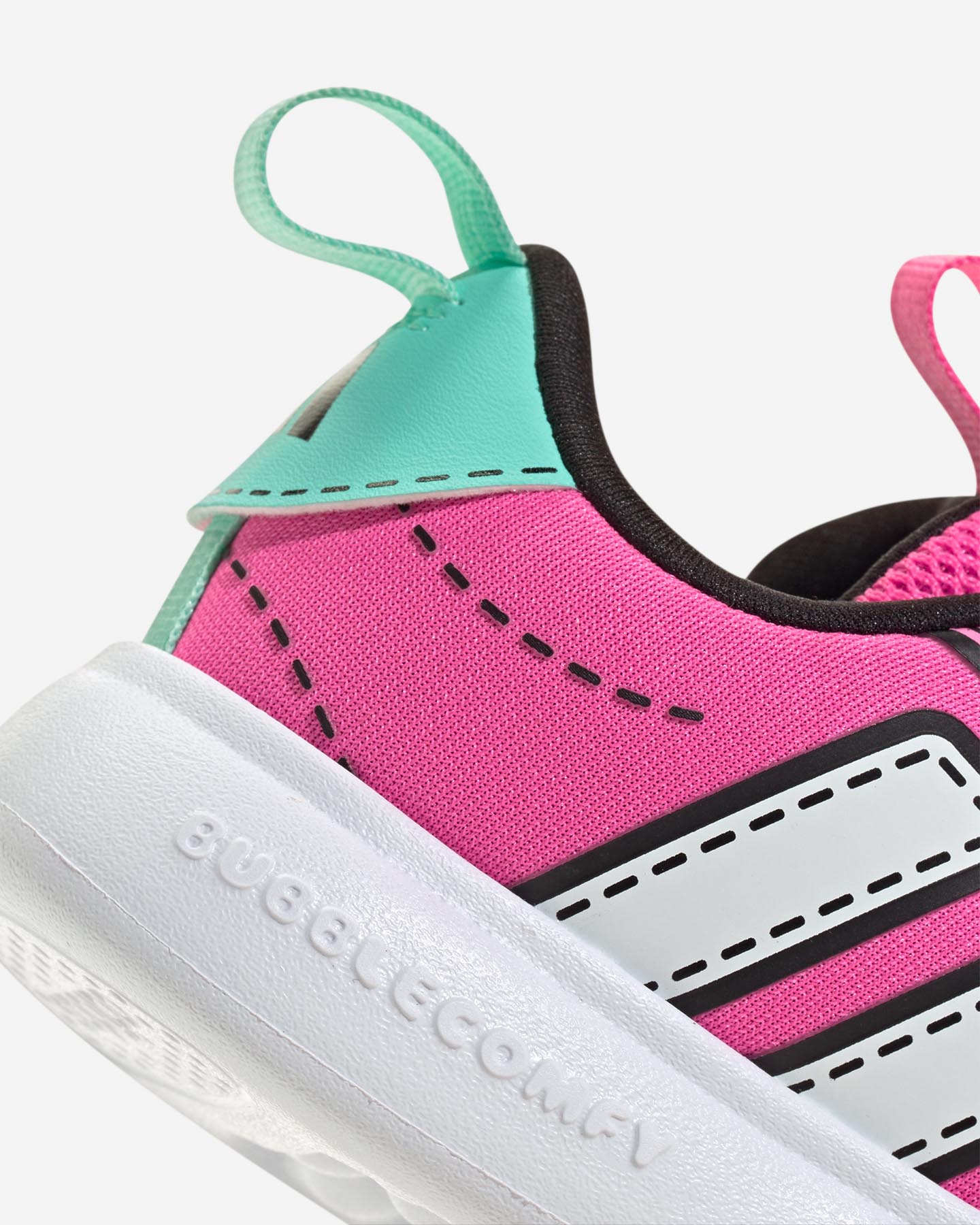 Scarpe sneakers ADIDAS CORE BUBBLE INF JR - Fucsia - 5 | Cisalfa Sport