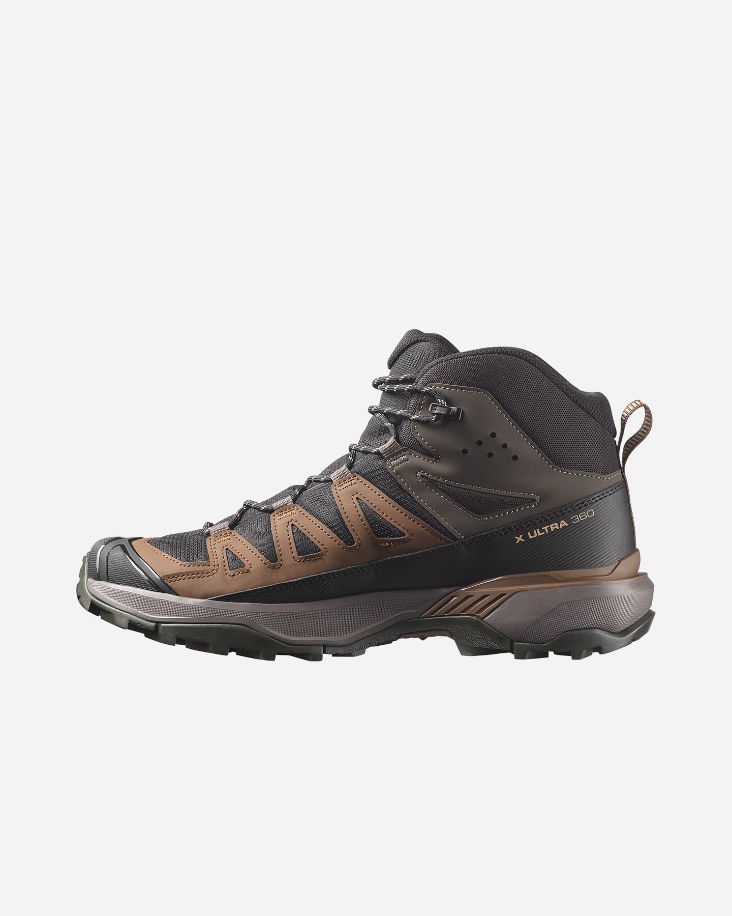 Scarpe escursionismo SALOMON X ULTRA 360 MID GTX M - Nero - 5 | Cisalfa Sport