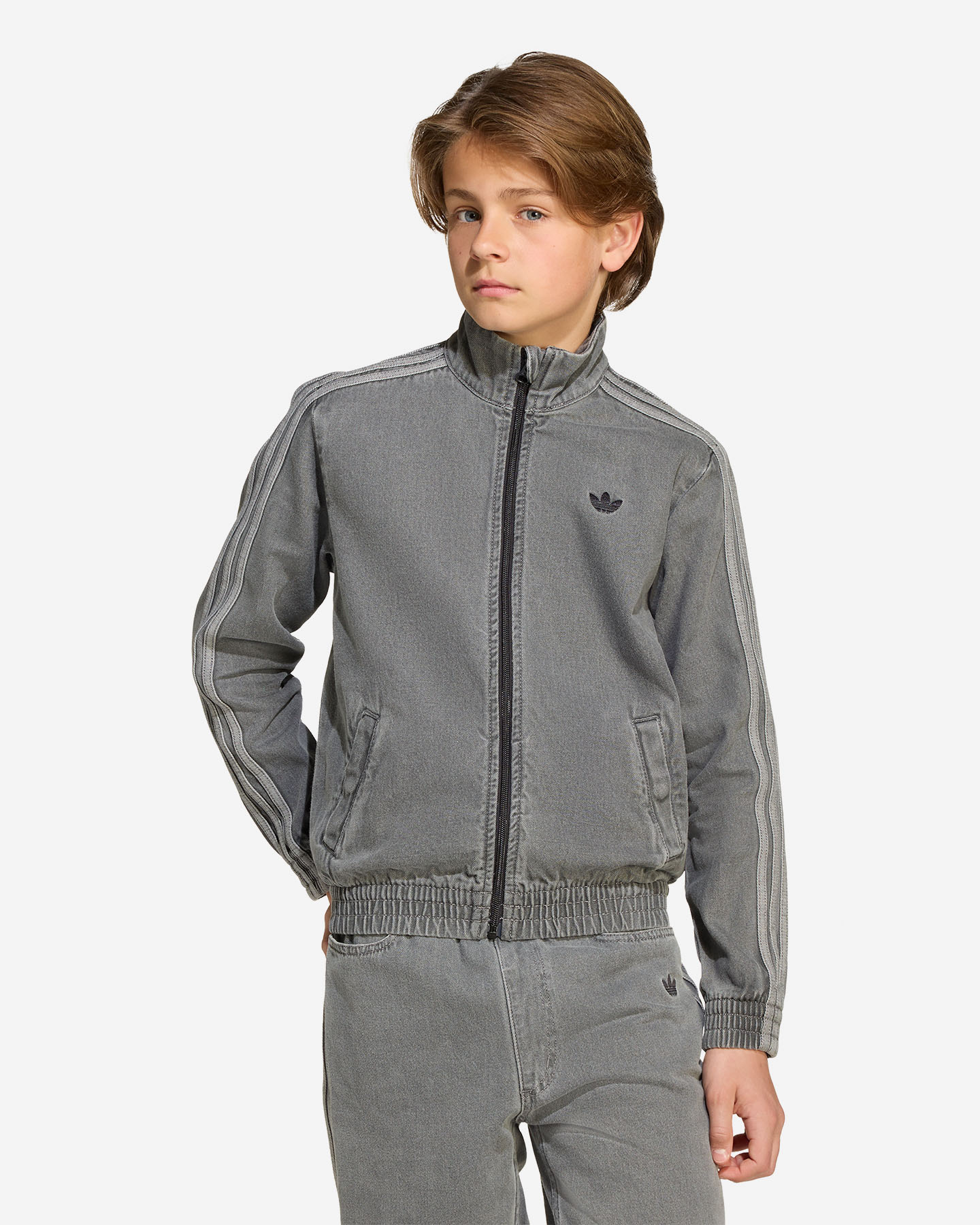 Giubbotto ADIDAS O GIRL DENIM JR - Grigio - 1 | Cisalfa Sport