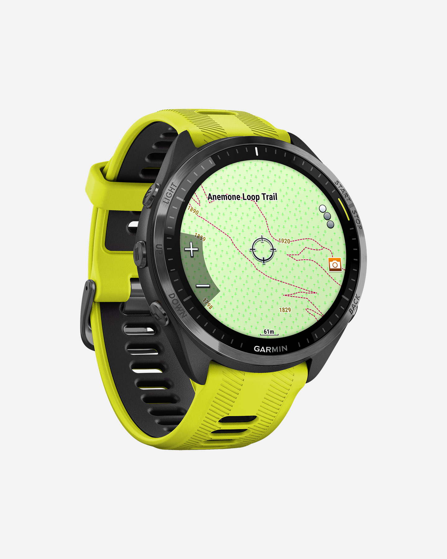 Orologio multifunzione GARMIN FORERUNNER 965  - Giallo - 3 | Cisalfa Sport