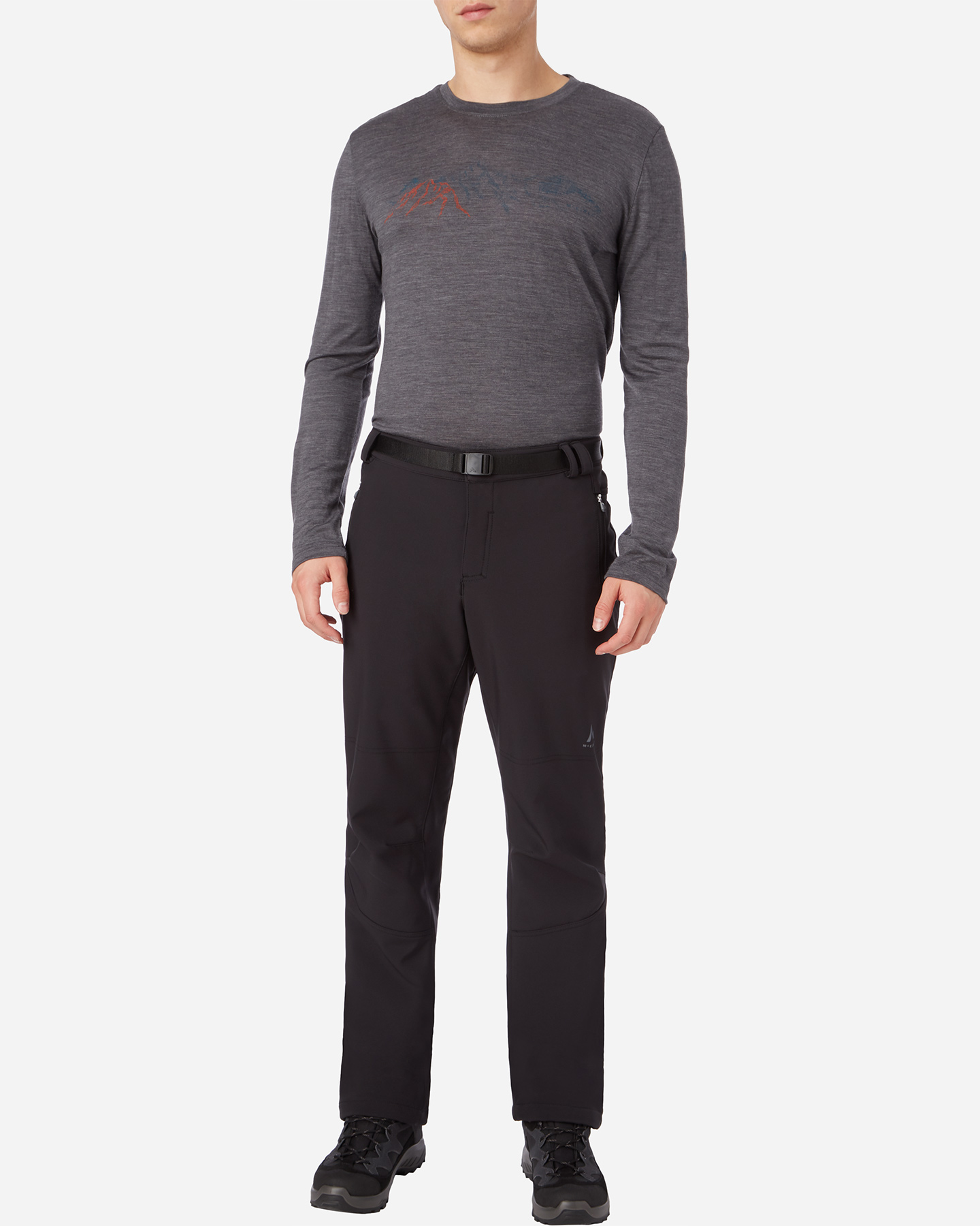 Pantalone outdoor MCKINLEY SHALDA II SOFTSHELL M - Nero - 3 | Cisalfa Sport