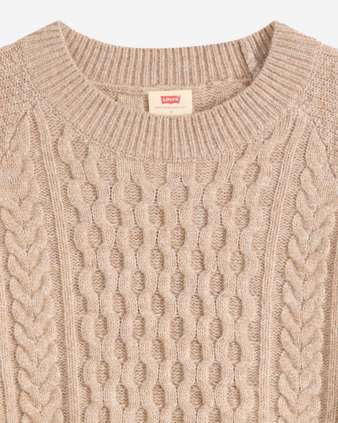 Maglione LEVI'S LOSANGHE W - Beige - 5 | Cisalfa Sport