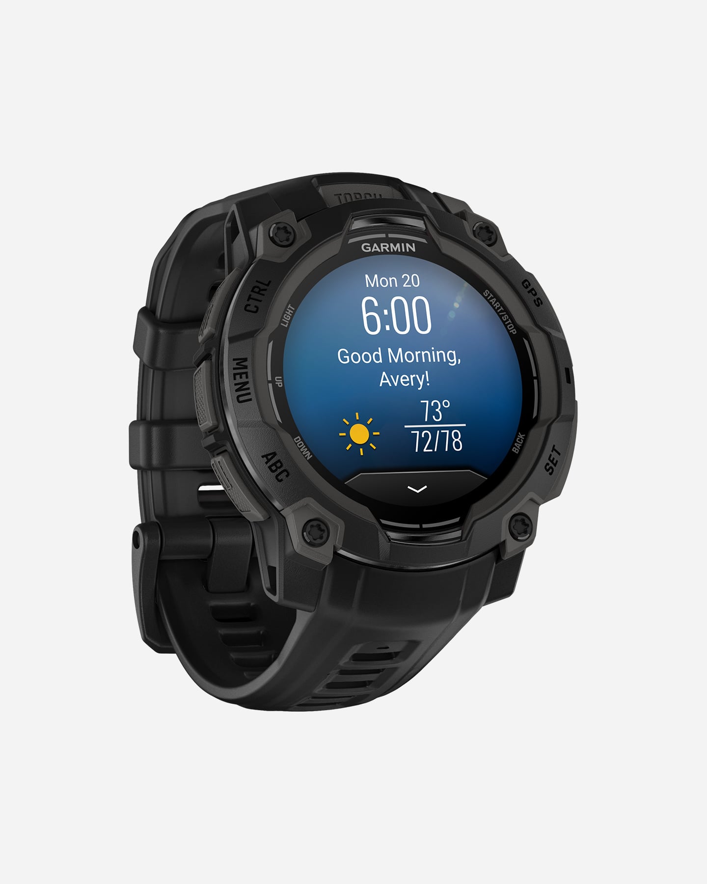 Orologio multifunzione GARMIN INSTINCT 3 45MM AMOLED - Nero - 2 | Cisalfa Sport